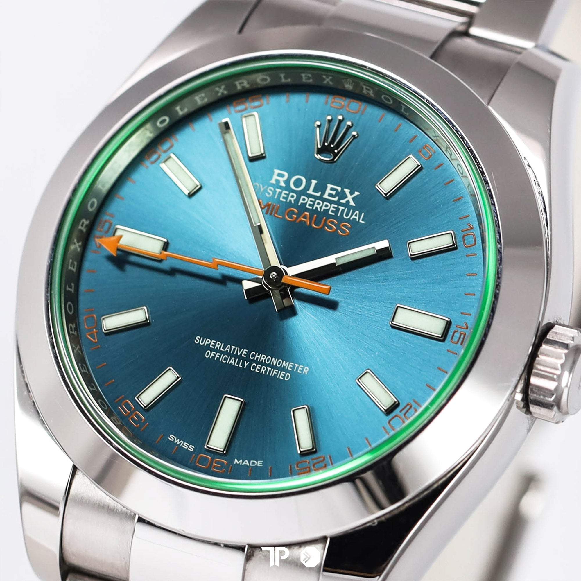 Milgauss Green Sapphire Blue Dial (2017)