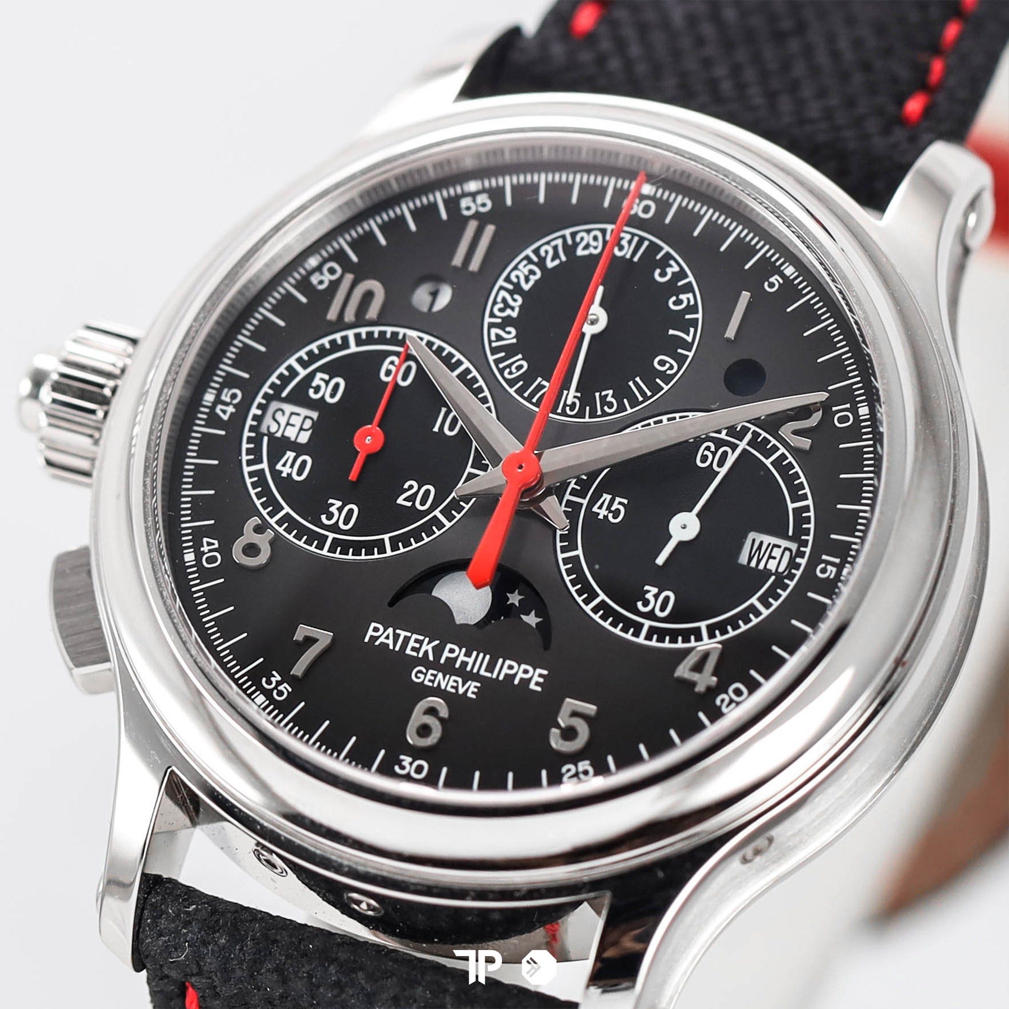 Grand Complications 5373P Perpetual Calendar Chronograph Platinum Black 38.3mm NEW(2025)