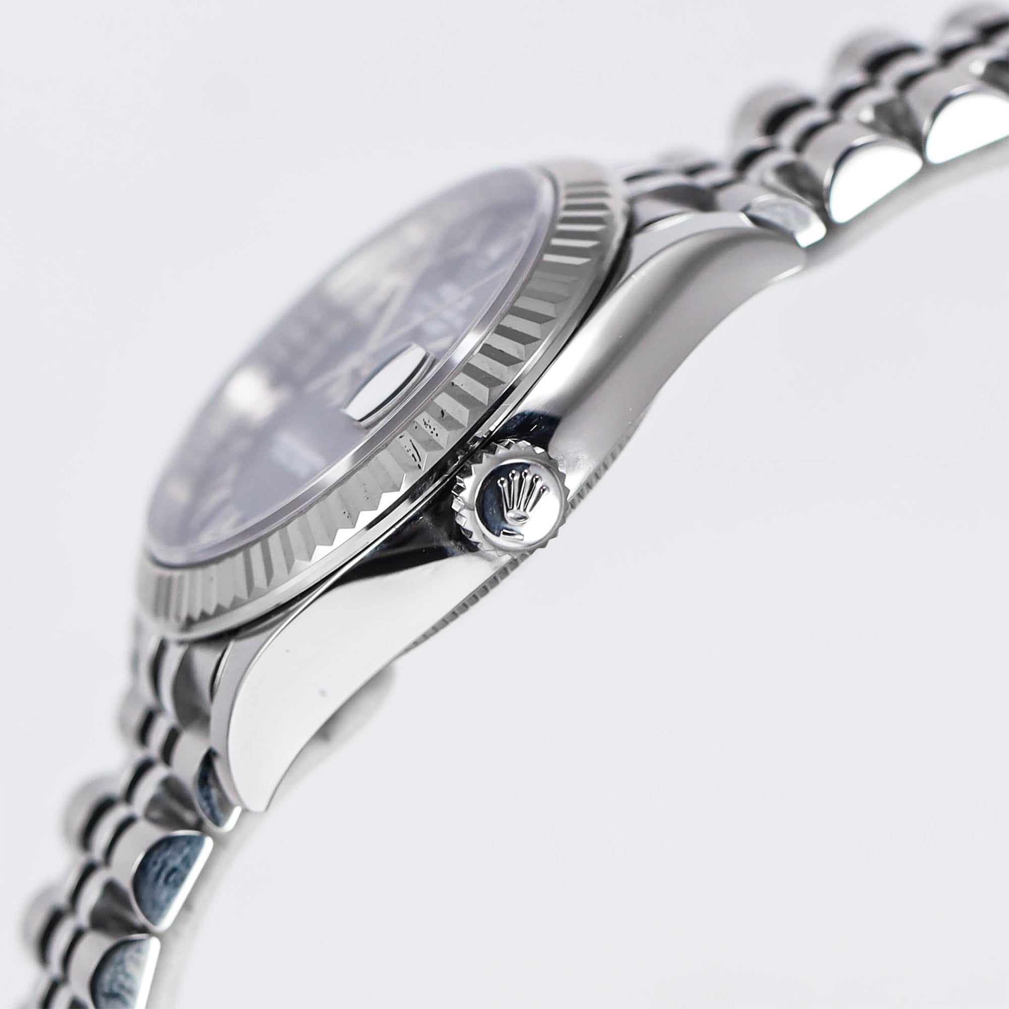 Datejust 31 Blue Roman Jubilee Bracelet Fluted Bezel (2024)