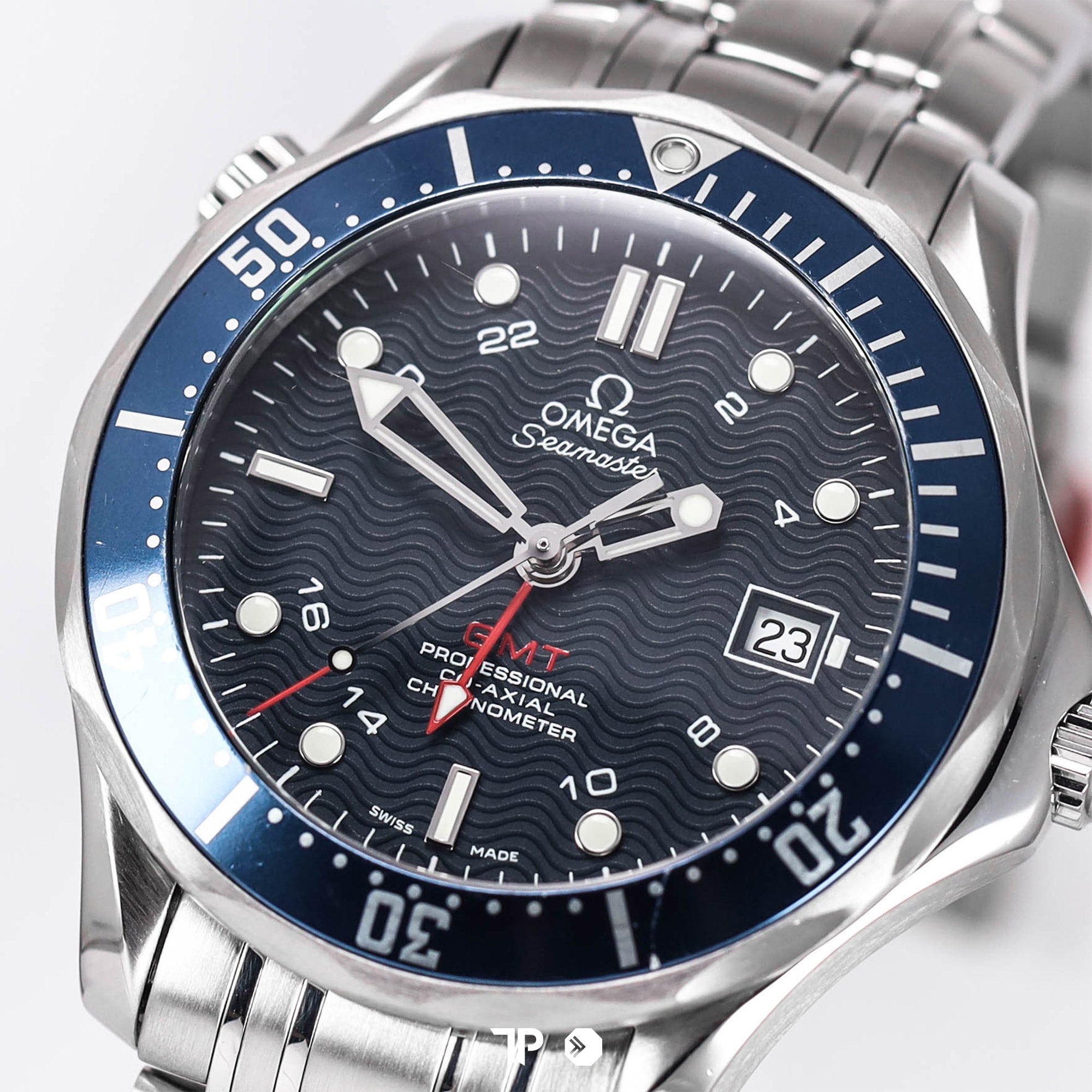 Seamaster Diver 300 GMT Automatic Blue Wave 41mm