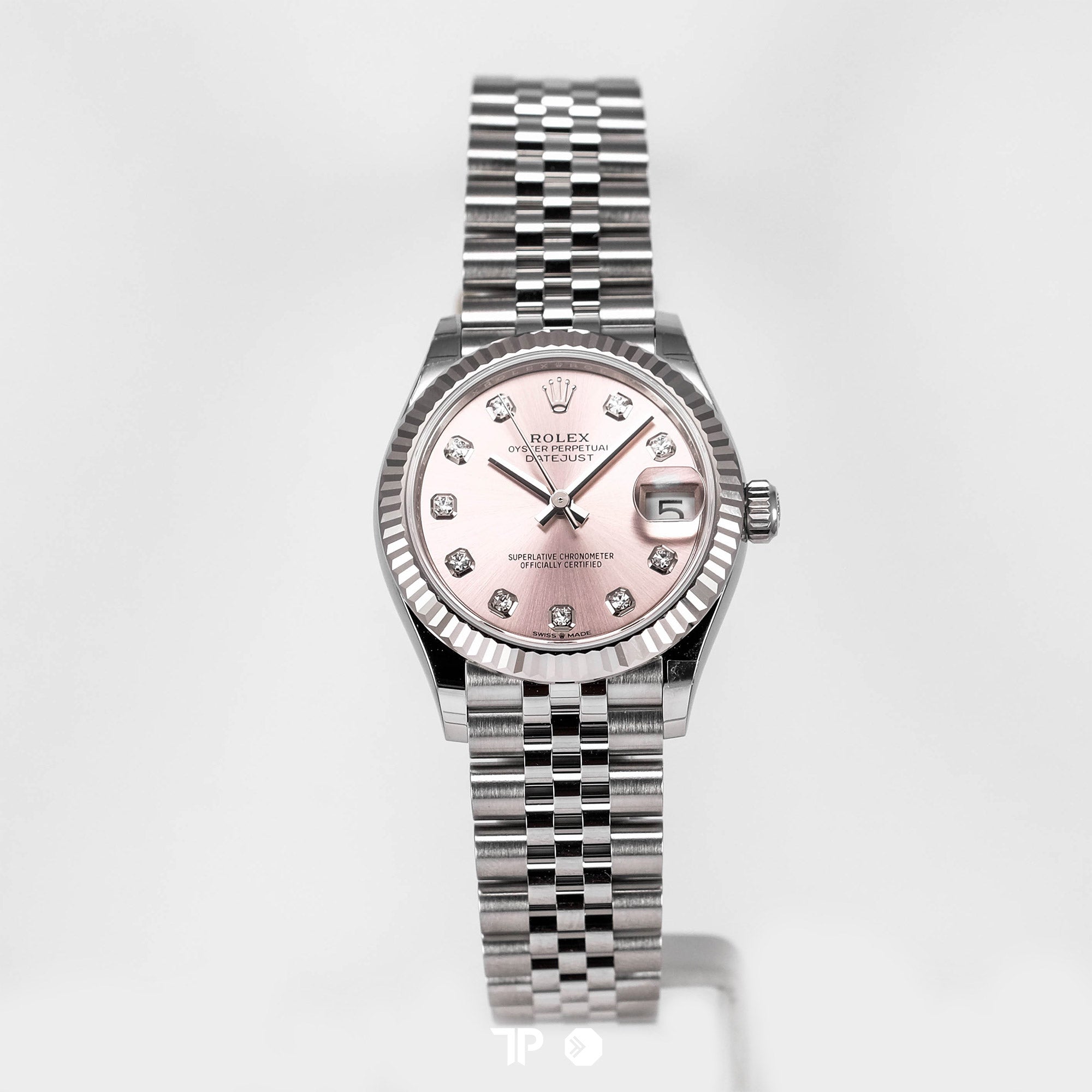 Datejust 31 Pink Dial 10 Diamond NEW(2025)