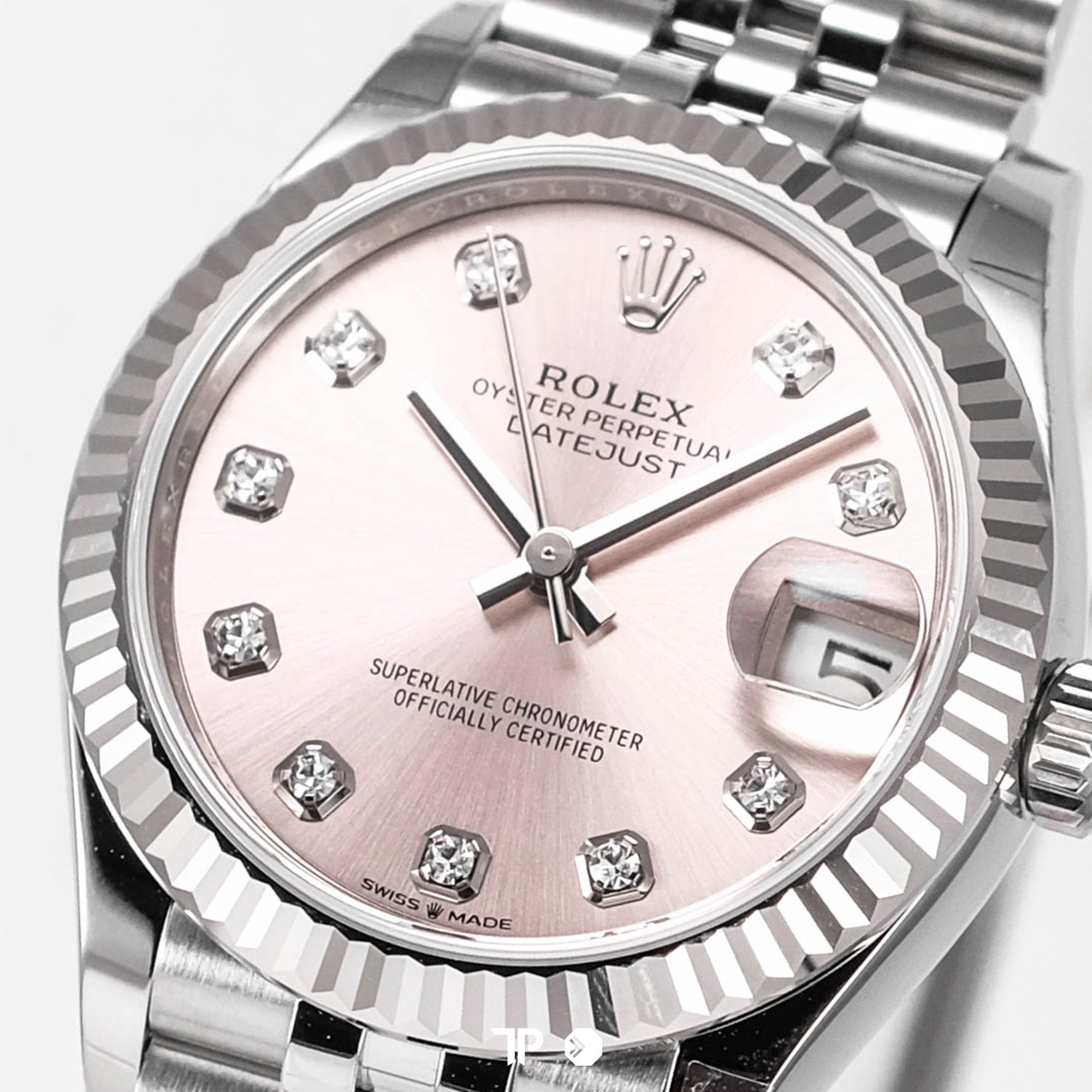 Datejust 31 Pink Dial 10 Diamond NEW(2025)