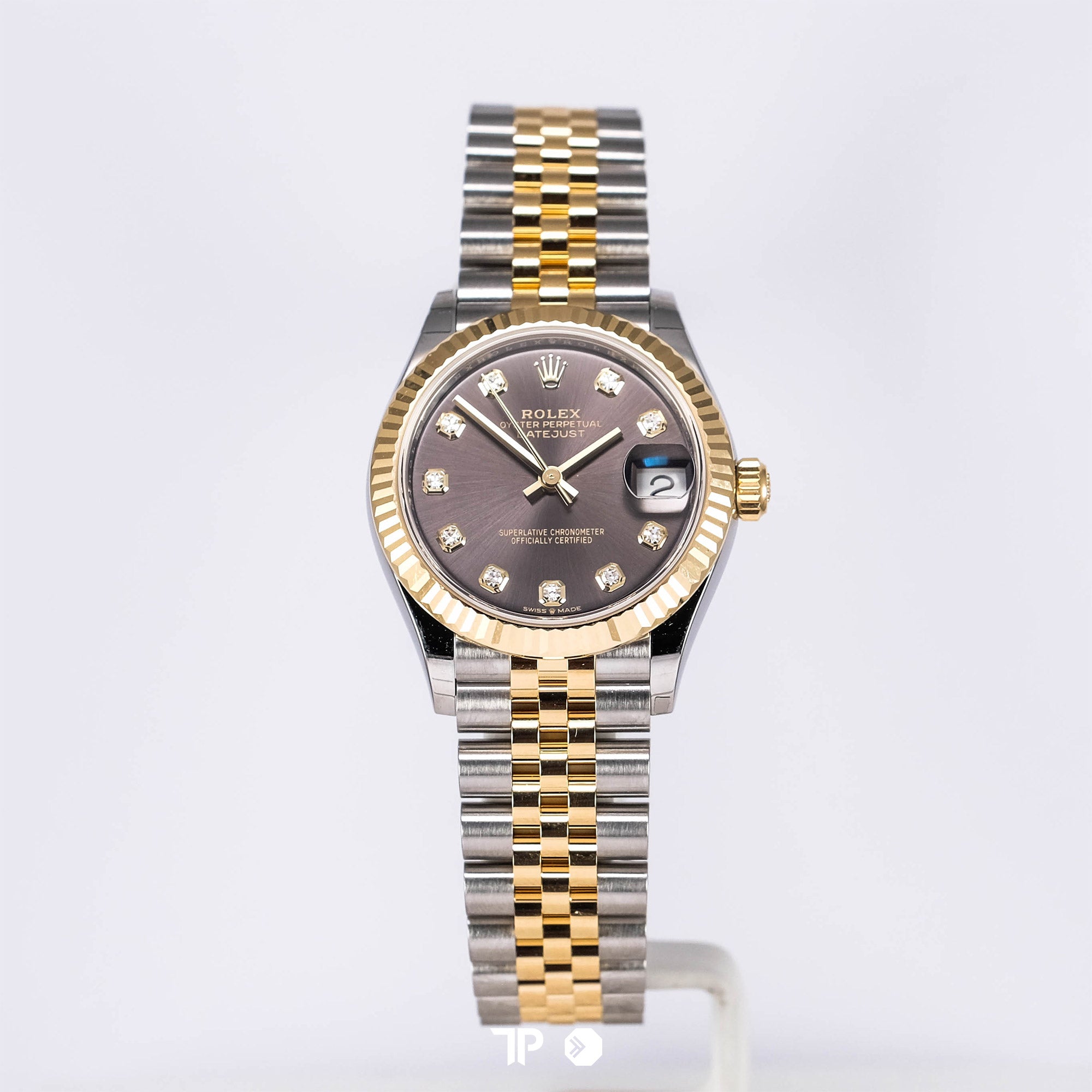 Datejust 31 Dark Grey Two Tone Yellow Gold Diamond Jubilee NEW (2025)