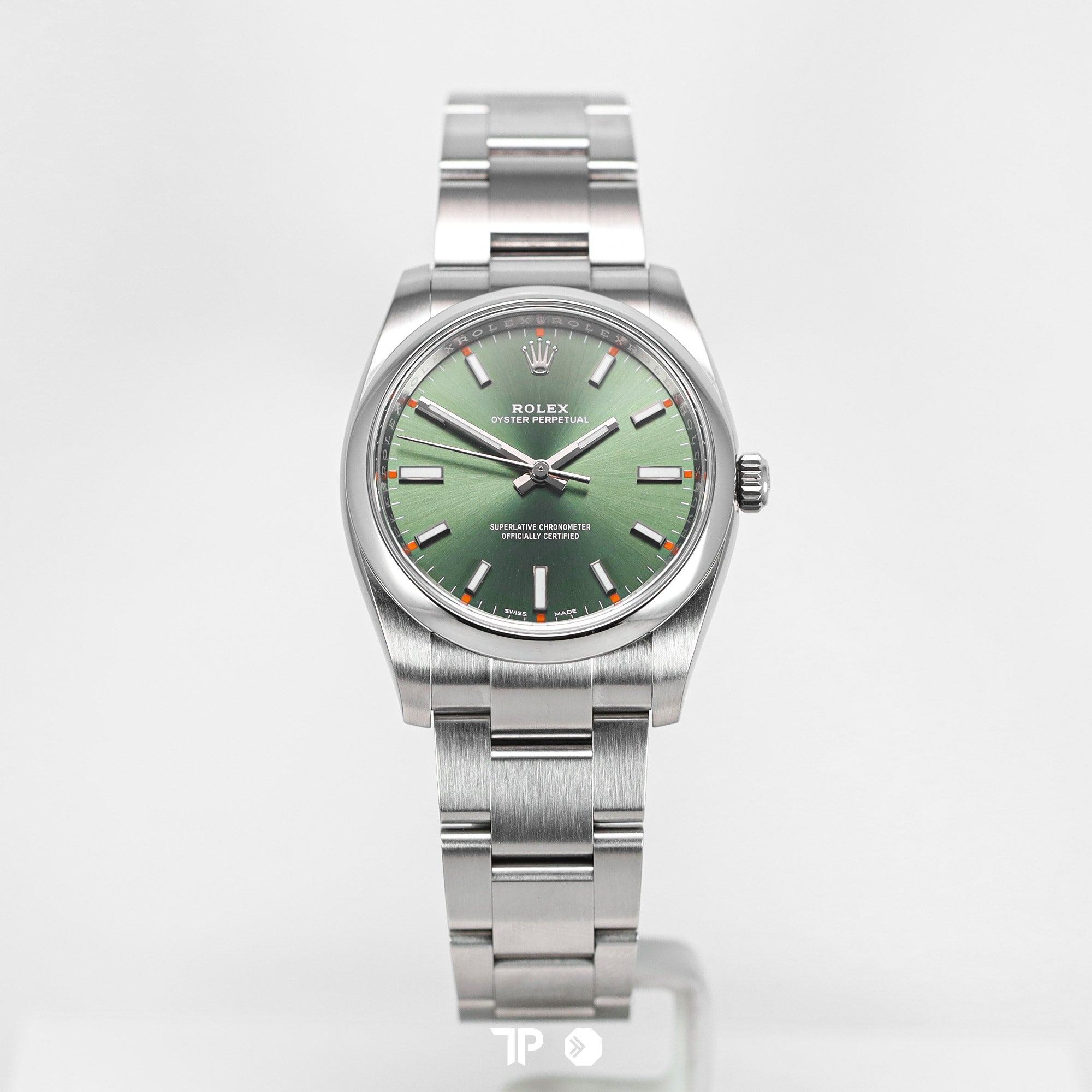 Rolex Oyster Perpetual 34 Olive Green Dial (2017)