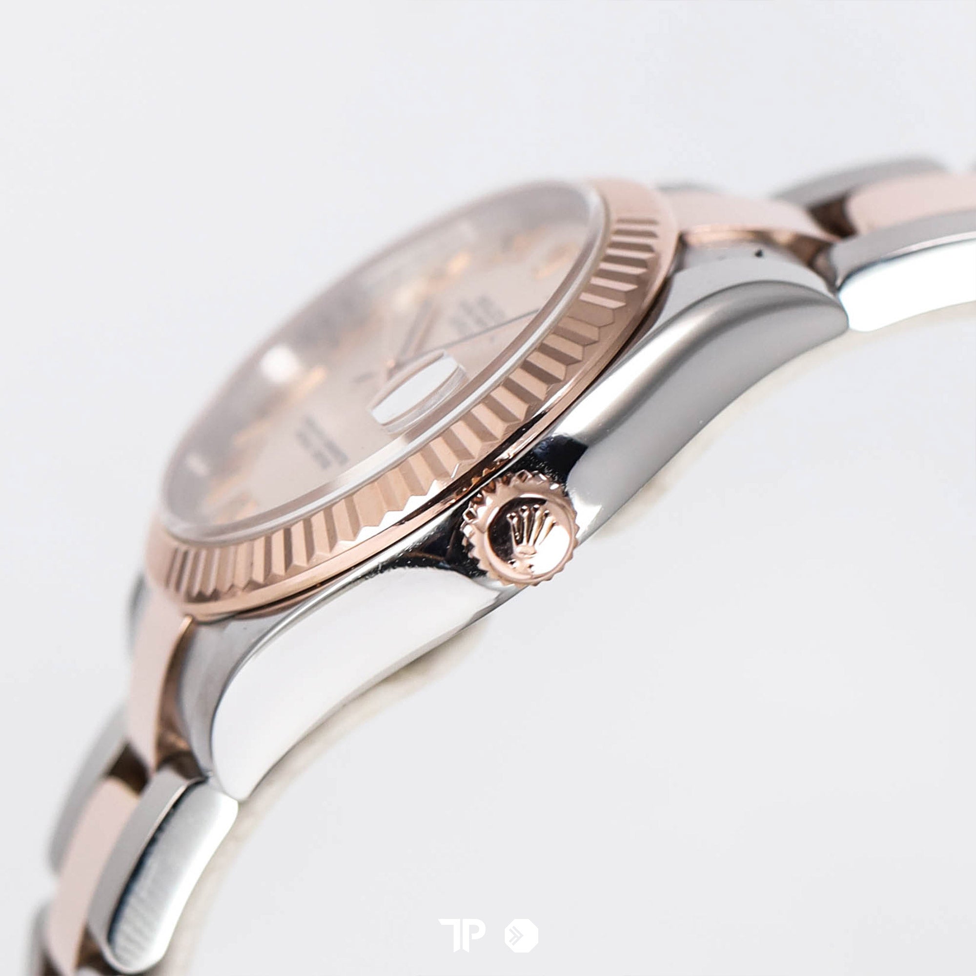 Datejust 31 Pink Rose Roman Two Tone Rose Gold Oyster (2015)