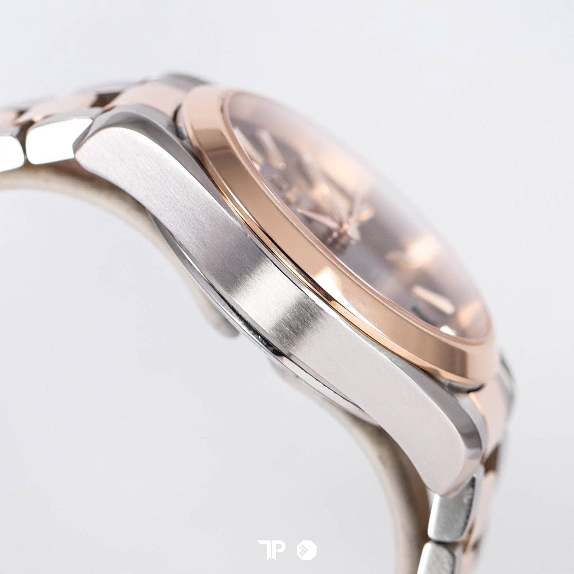 Seamaster Aqua Terra 150M Two Tone Rose Gold Grey GMT 43mm (2017)