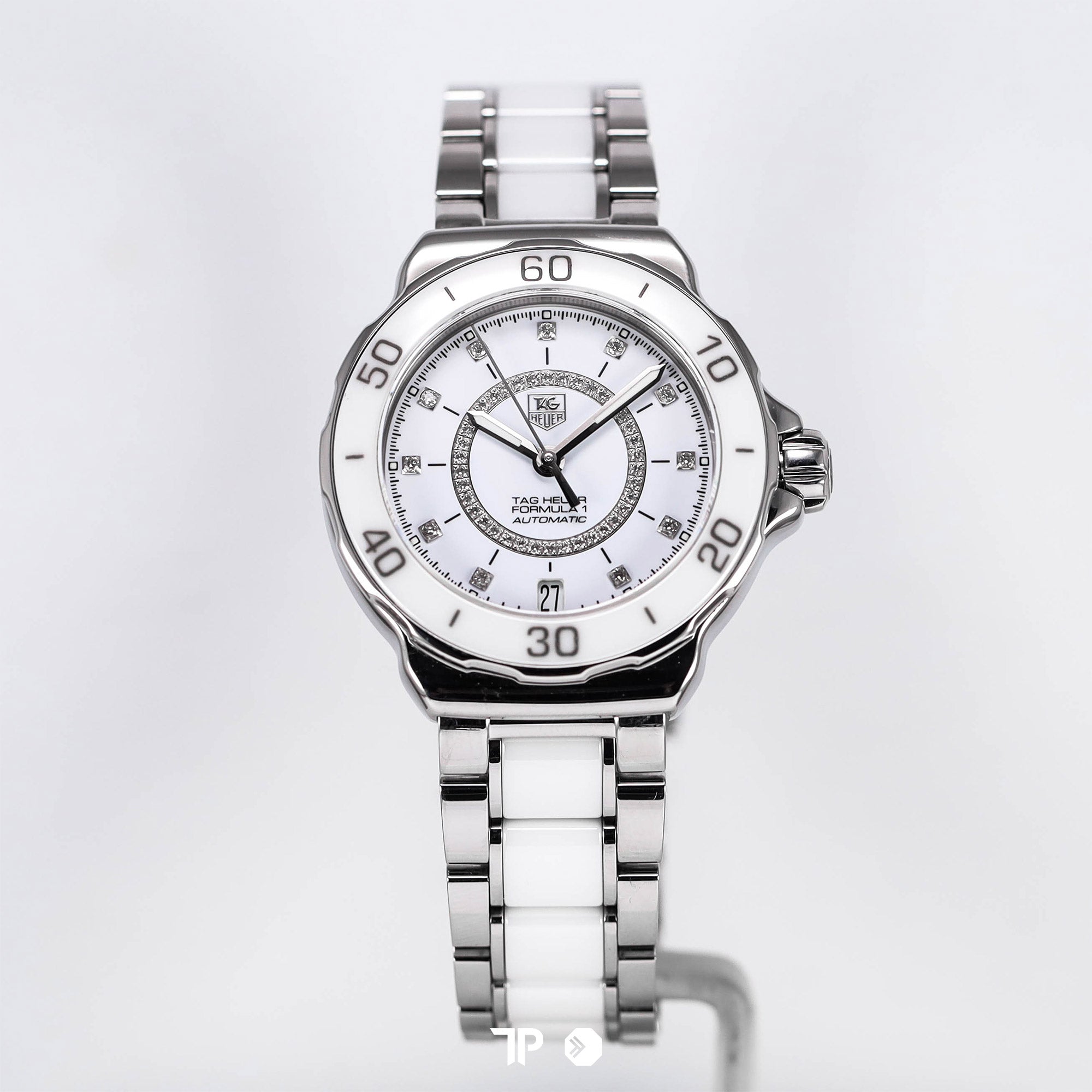 Formula 1 White Ceramic Diamond 37mm (2014)