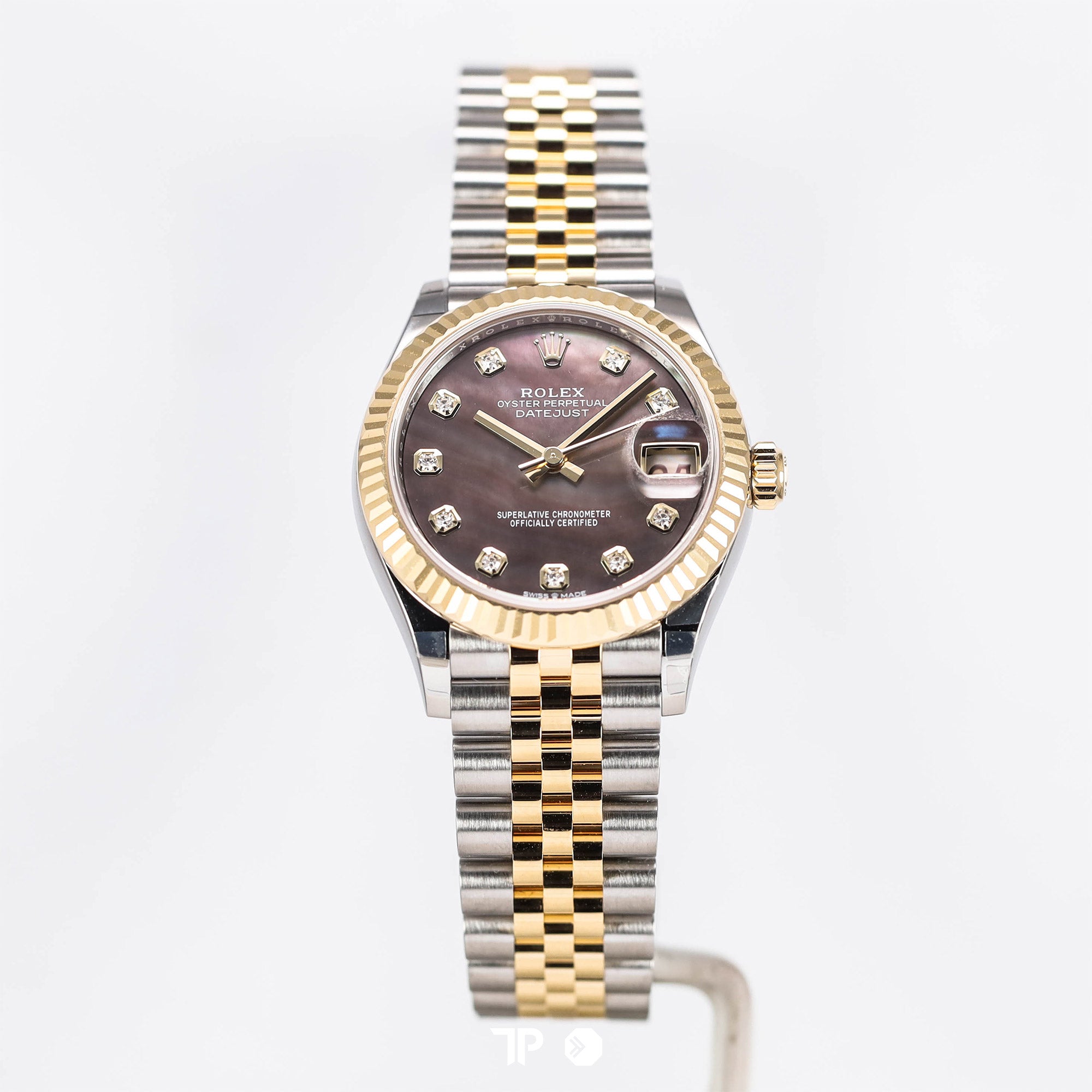 Datejust 31 Black MOP Dial Two Tone Yellow Gold Jubilee NEW(2025)