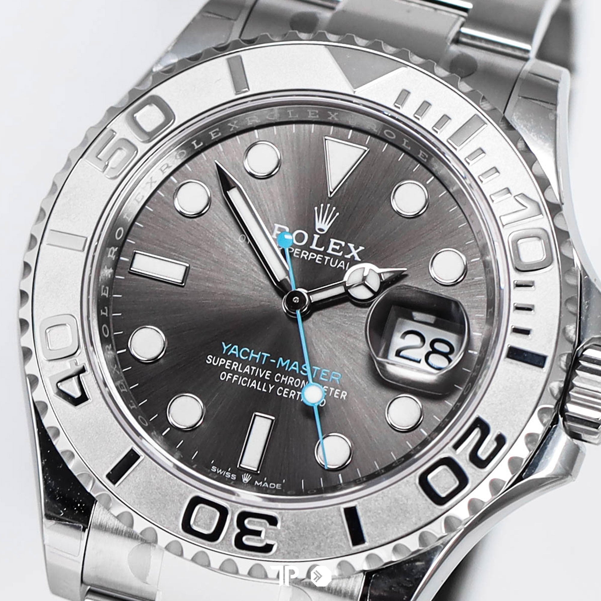Yacht Master Platinum Bezel Rhodium Dial NEW (2025)