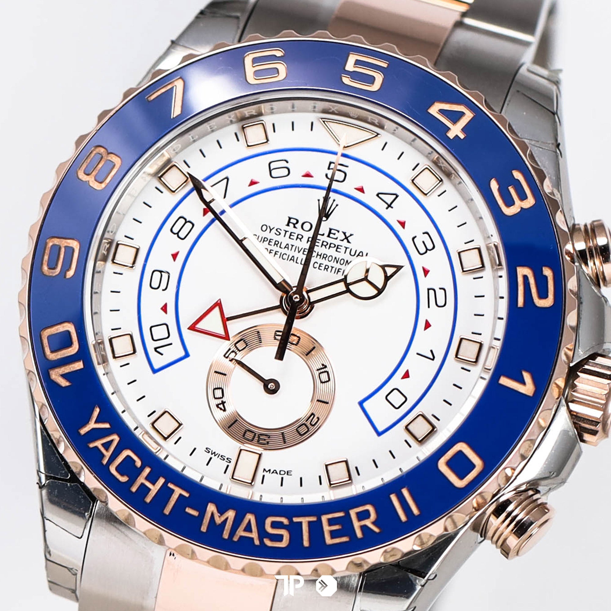 Yacht-Master II Two Tone Rose Gold  White Dial 44mm (2022)