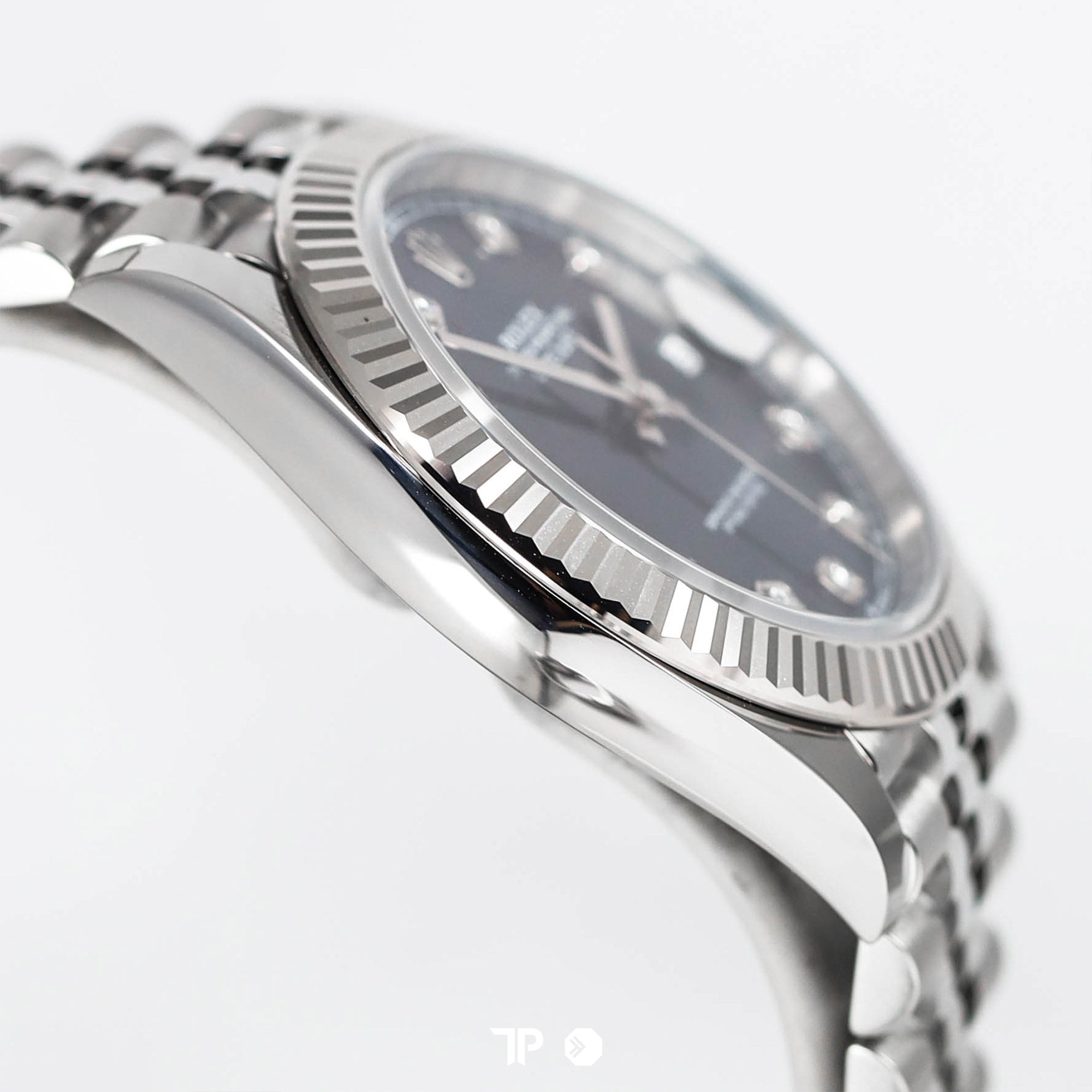 Datejust 41 Blue Dial Fluted Bezel Diamond Index NEW(2025)
