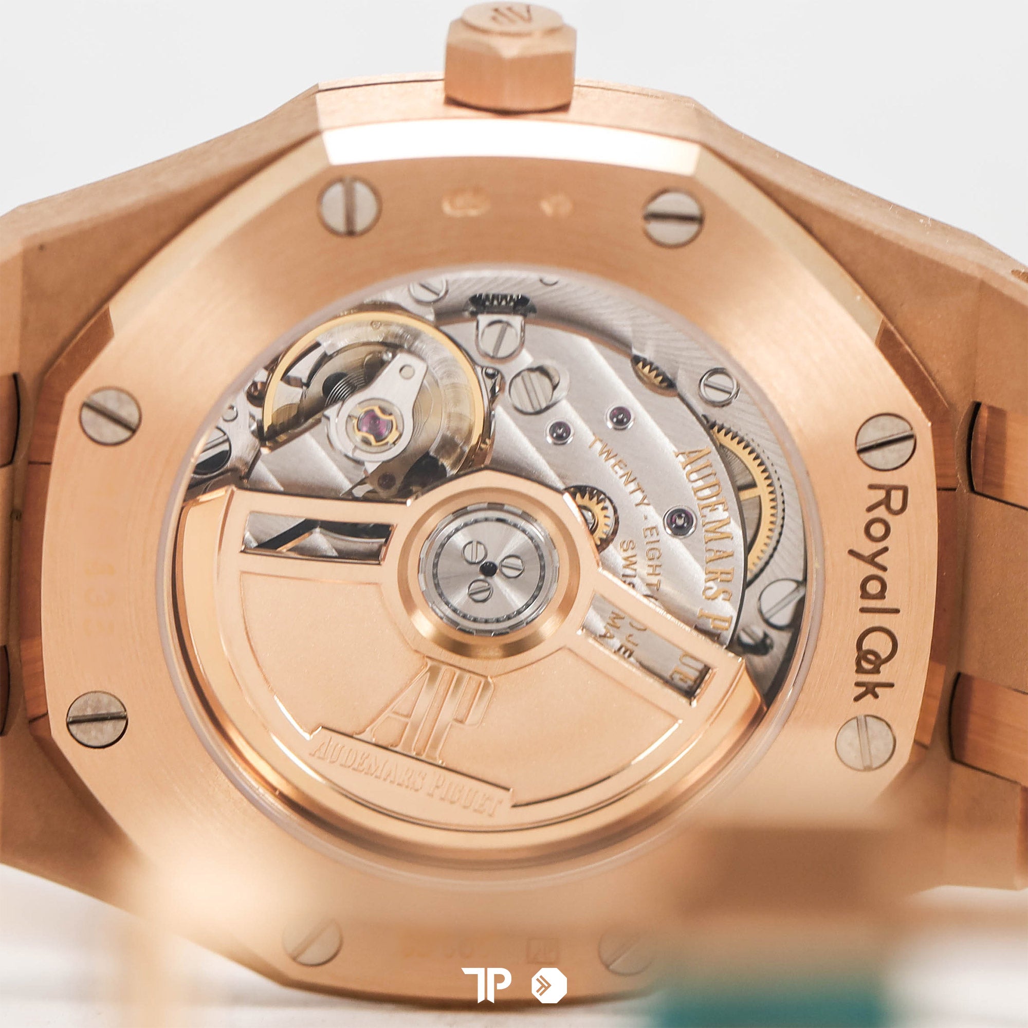 Royal Oak Rose Gold Diamond Bezel White Dial 34mm (2020)