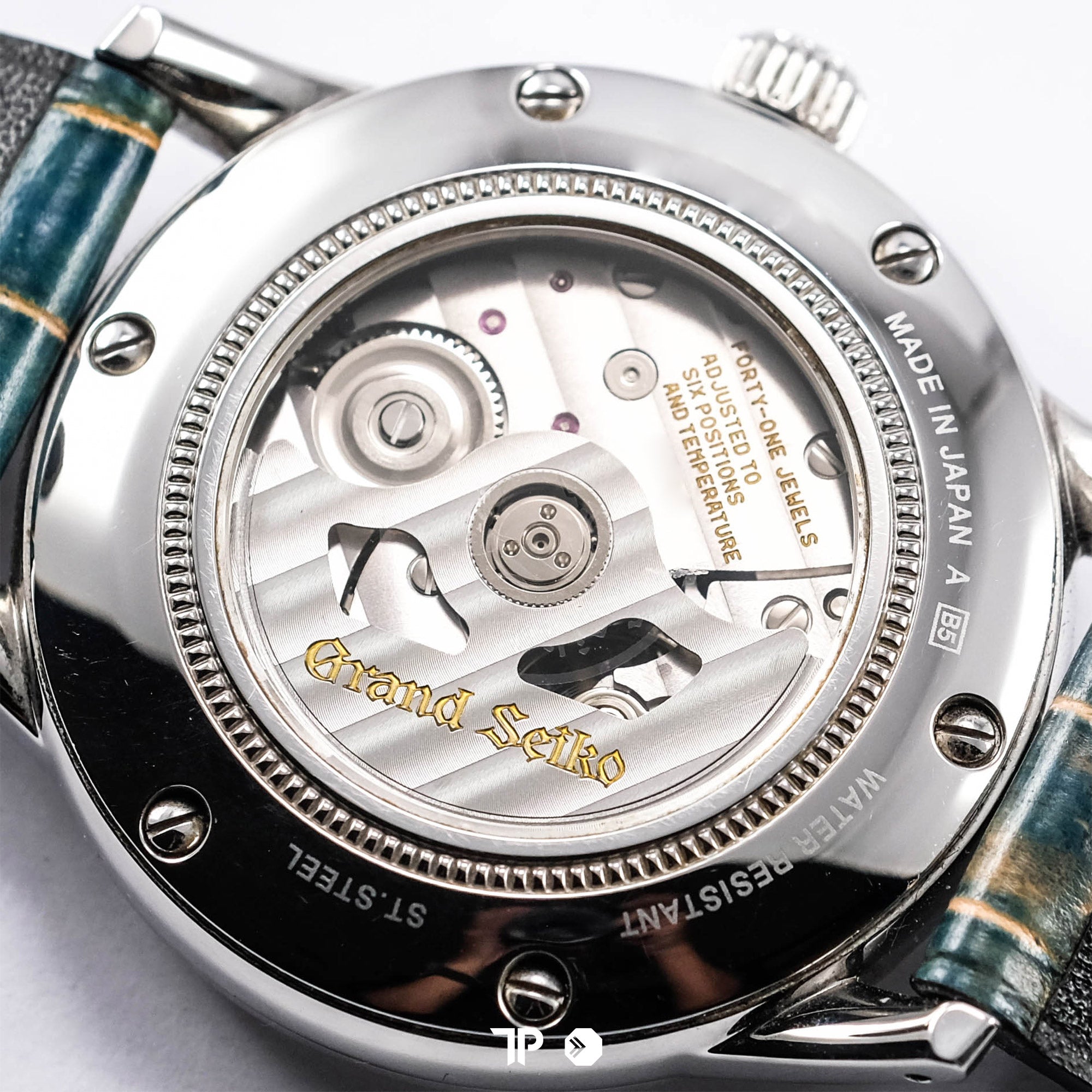 Grand Seiko Automatic White Dial Leather 39mm (2009)