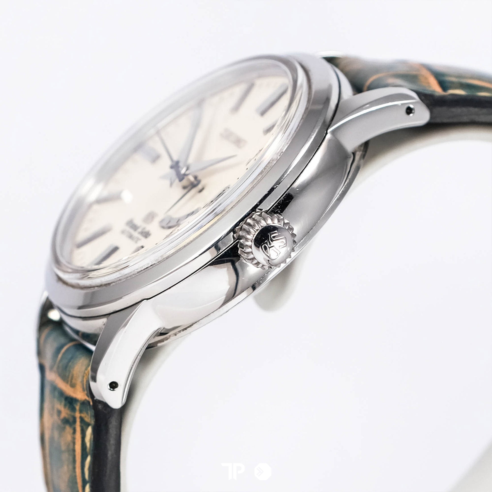 Grand Seiko Automatic White Dial Leather 39mm (2009)