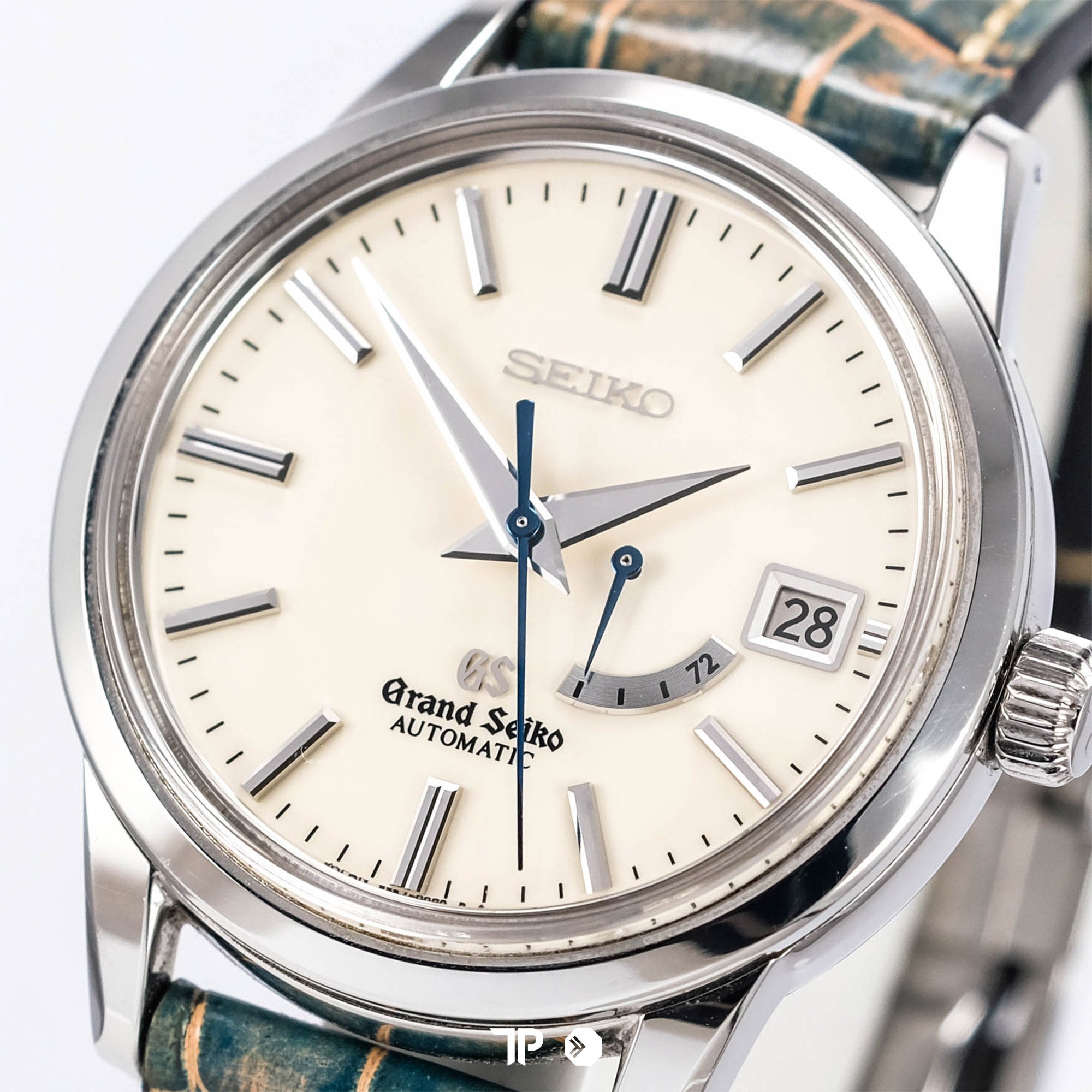 Grand Seiko Automatic White Dial Leather 39mm (2009)