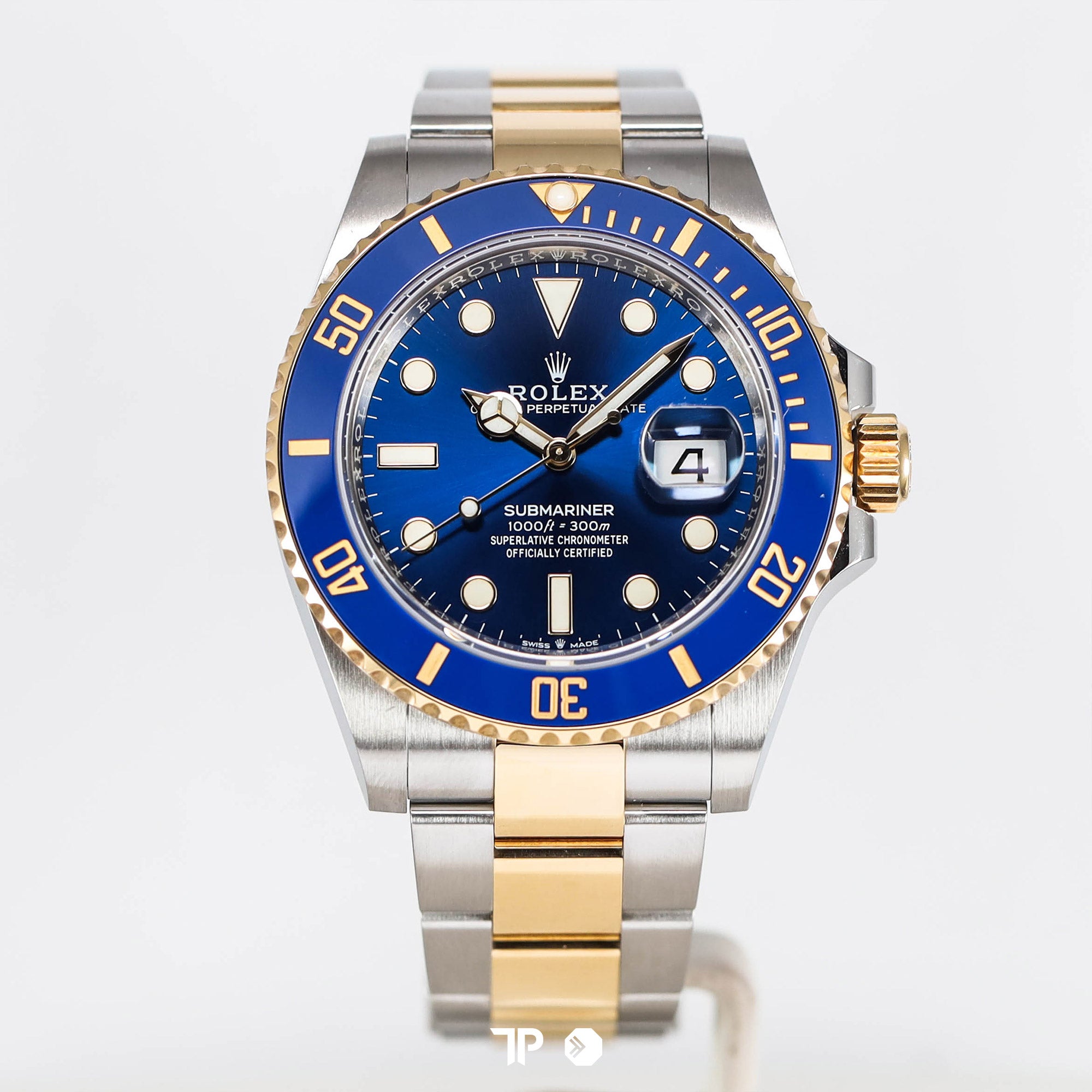 Submariner Two Tone Yellow Gold Blue Sunburst 40mm (2022)