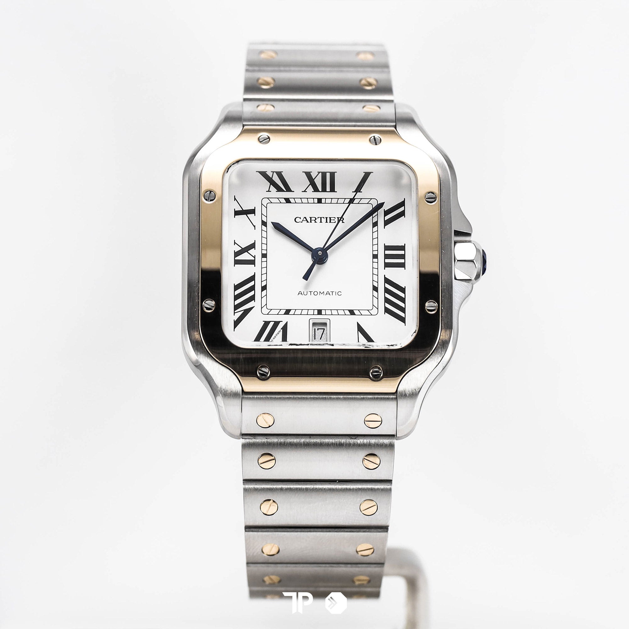 Santos De Cartier Two Tone Yellow Gold Large Size (2022)
