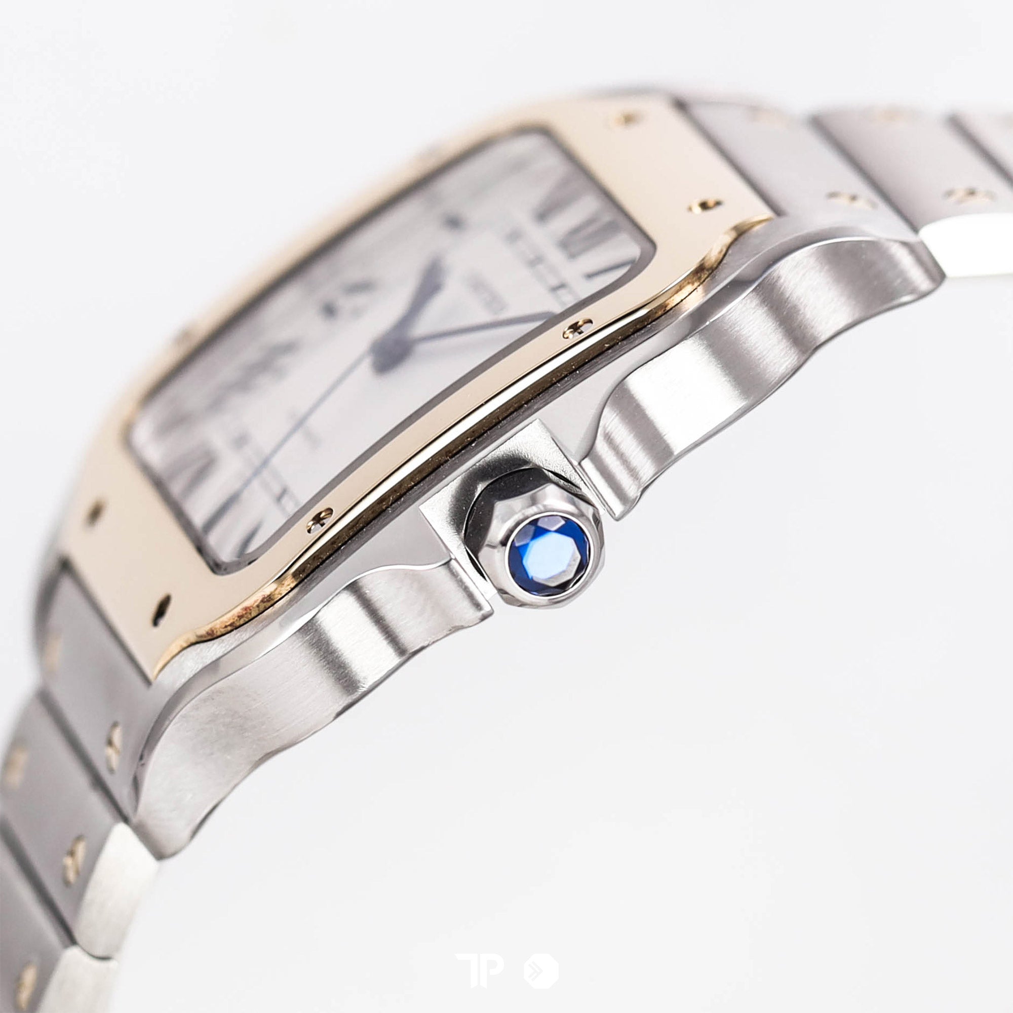 Santos De Cartier Two Tone Yellow Gold Large Size (2022)