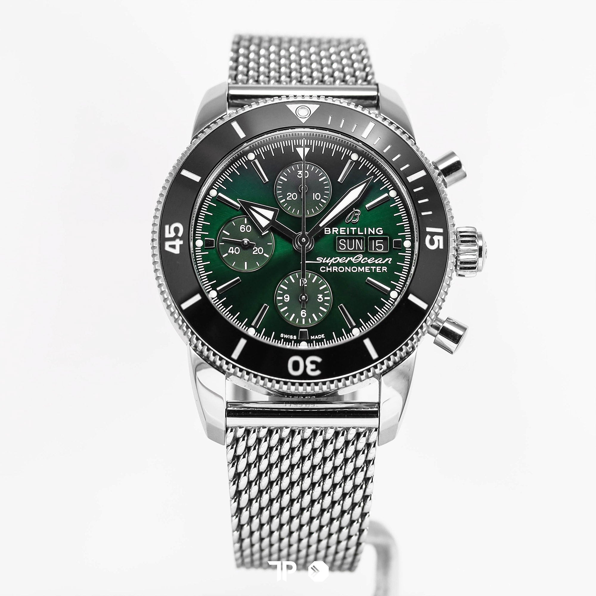 Superocean Heritage Cronograph Green Dial 44mm (2024)