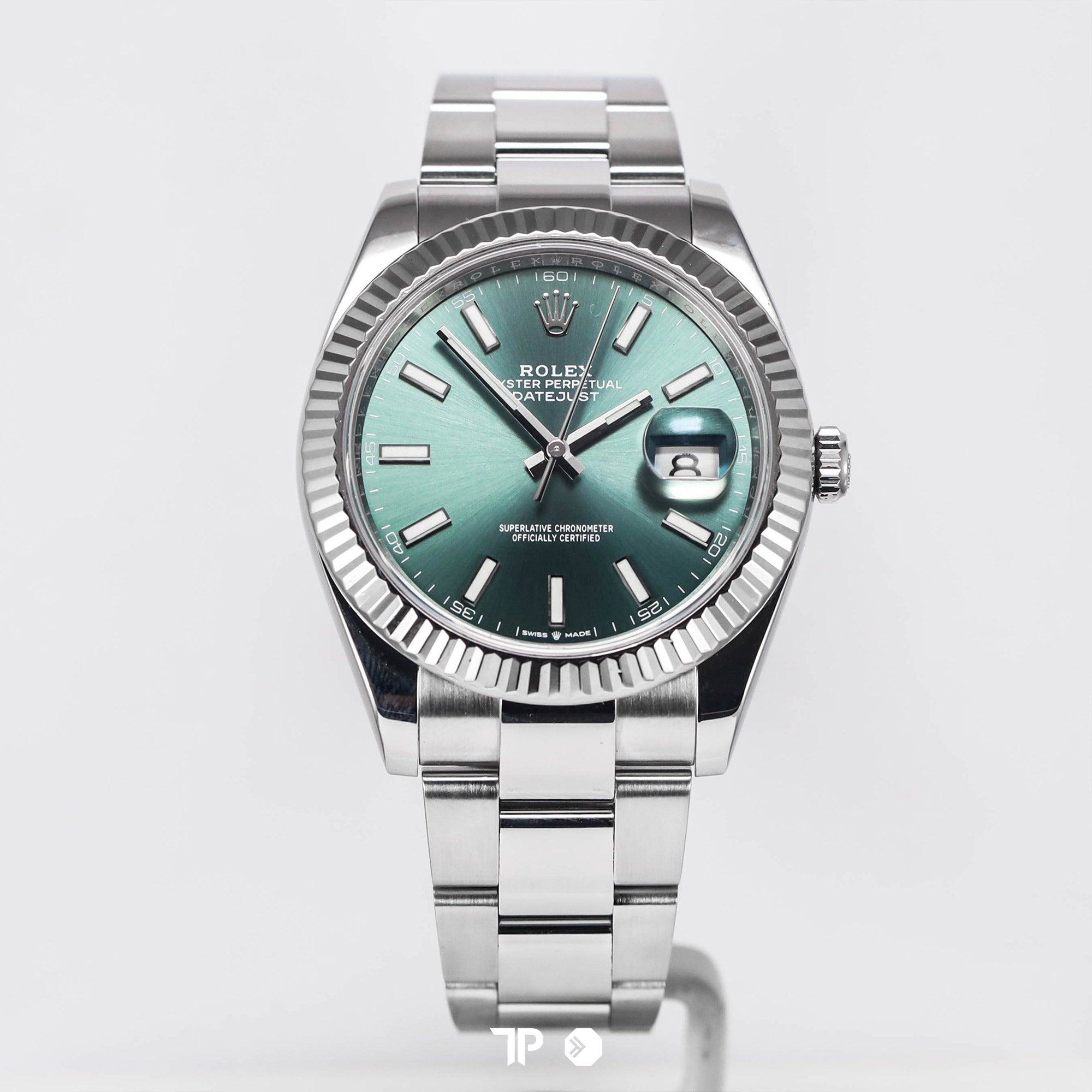 Datejust 41 Mint Green Fluted Bezel Oyster (2023)