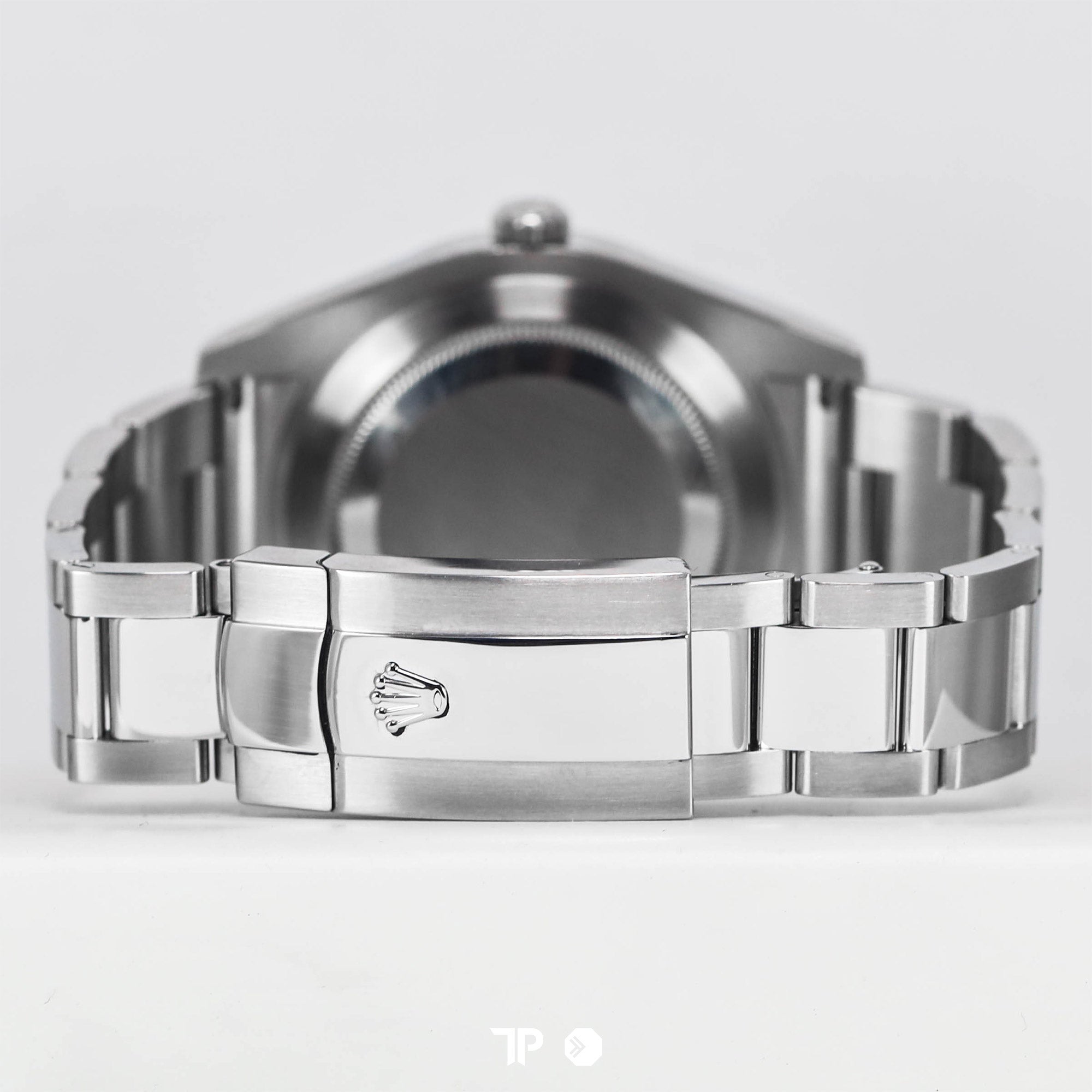 Datejust 41 Rhodium Dial Fluted White Gold Bezel Diamond Index (2016)