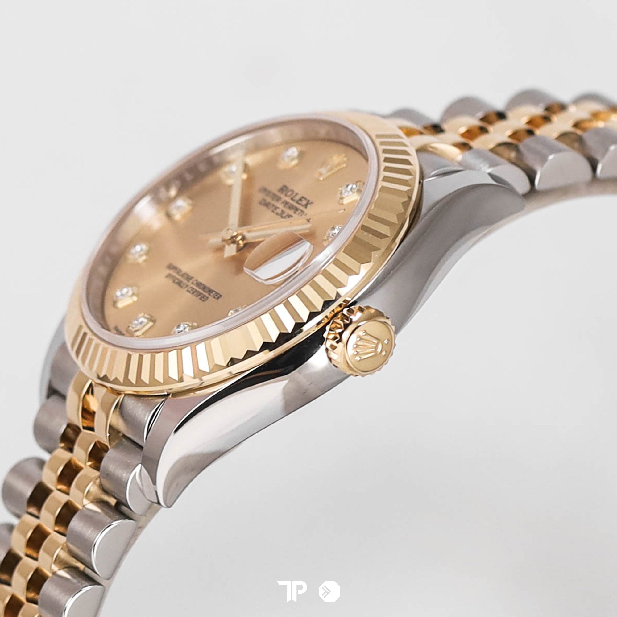 Datejust 36 Champagne Yellow Gold Jubilee Diamond (2019)