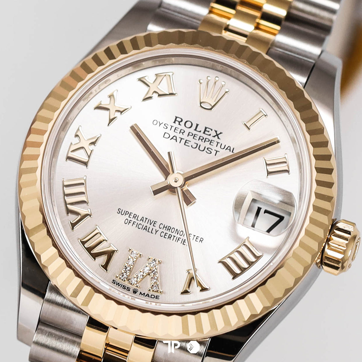 Datejust 31 Two Tone Yellow Gold Silver Jubilee Diamond on VI Like New (2026)