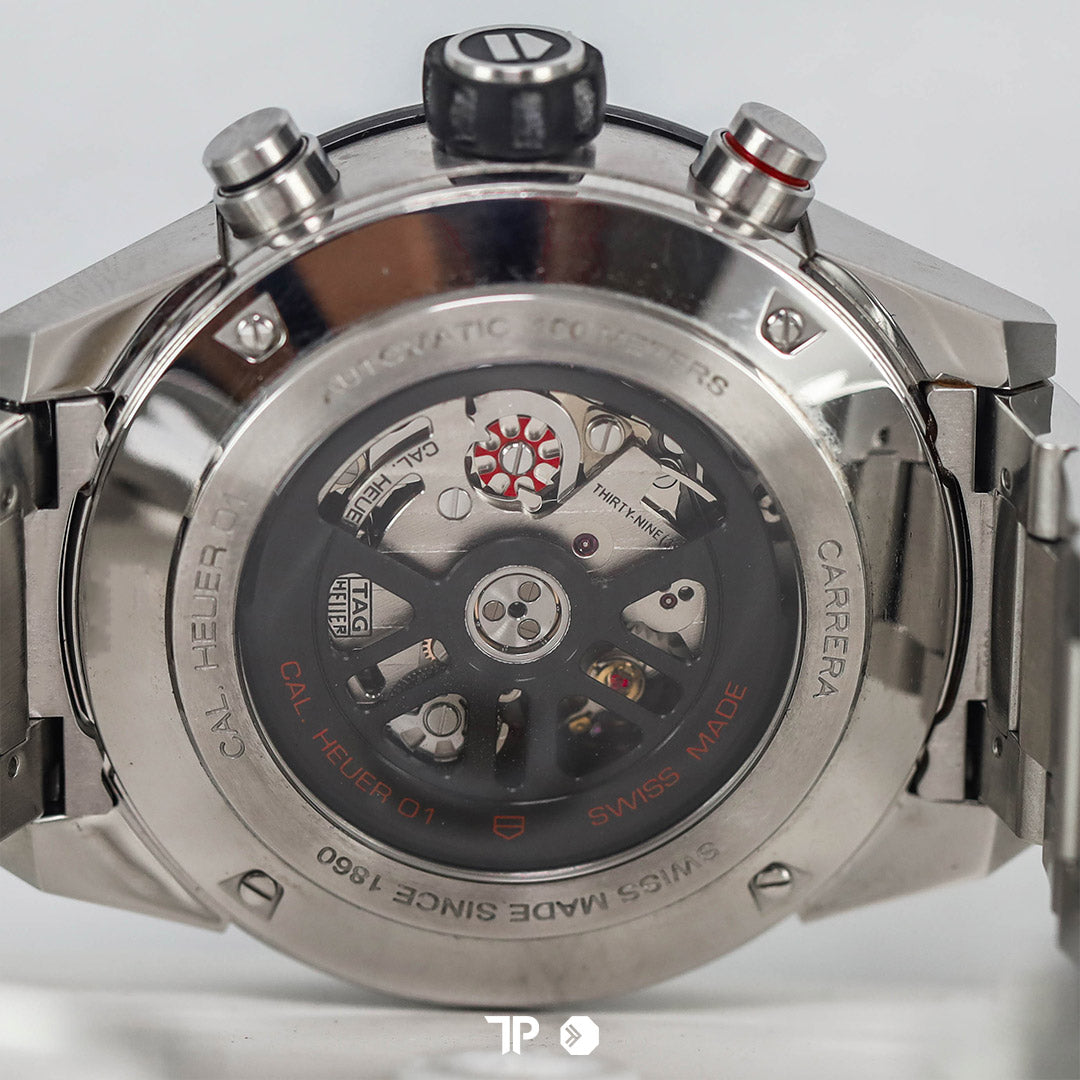 Carrera Heuer 01 Skeleton Black 43mm (2016)