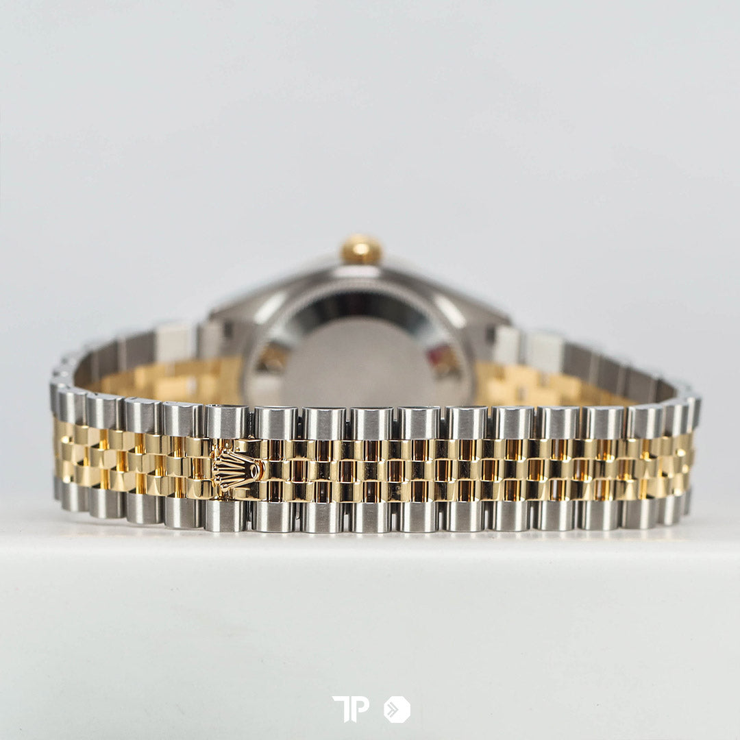 Datejust 31 Two Tone Yellow Gold Green Diamond on VI Jubilee NEW (2026)