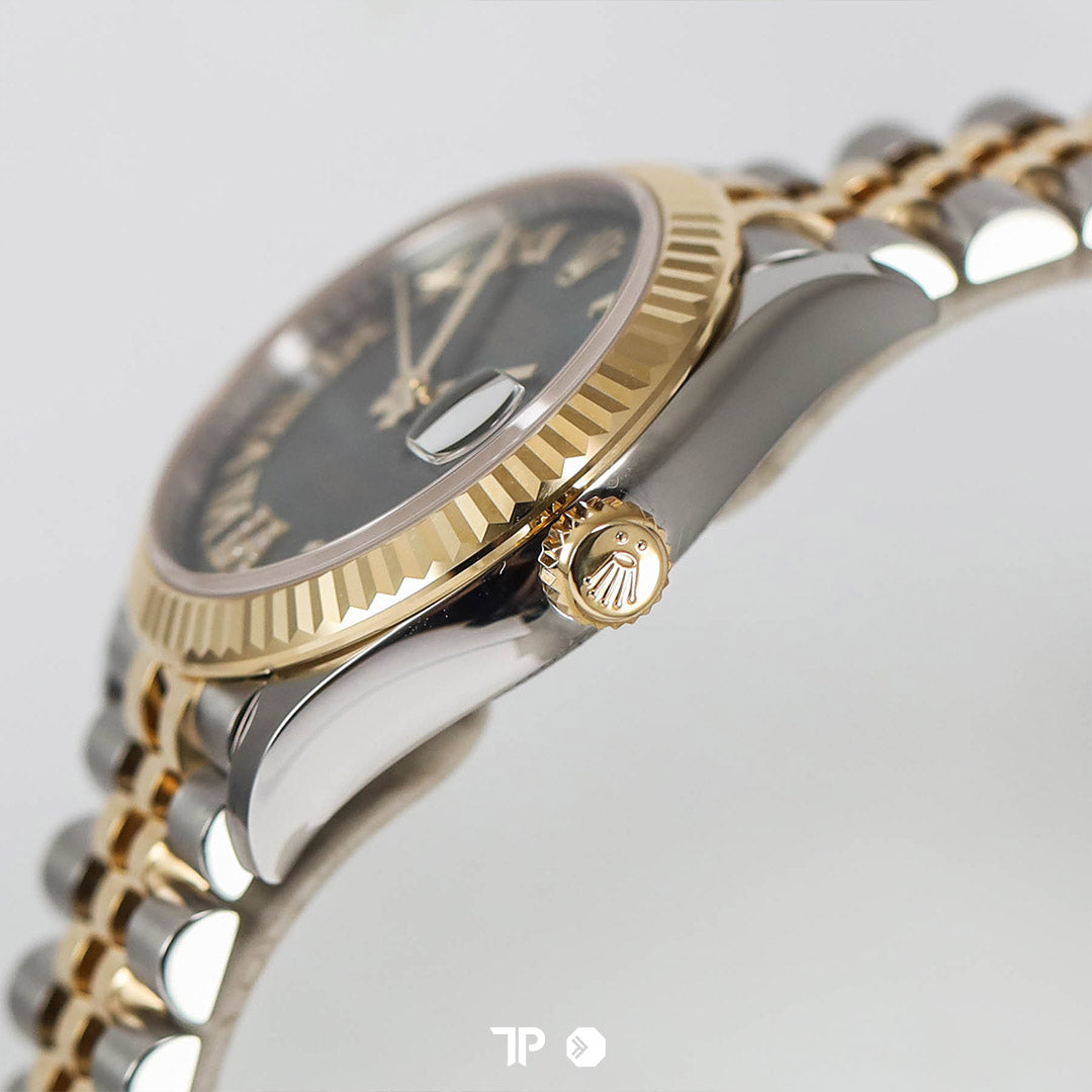 Datejust 31 Two Tone Yellow Gold Green Diamond on VI Jubilee NEW (2026)