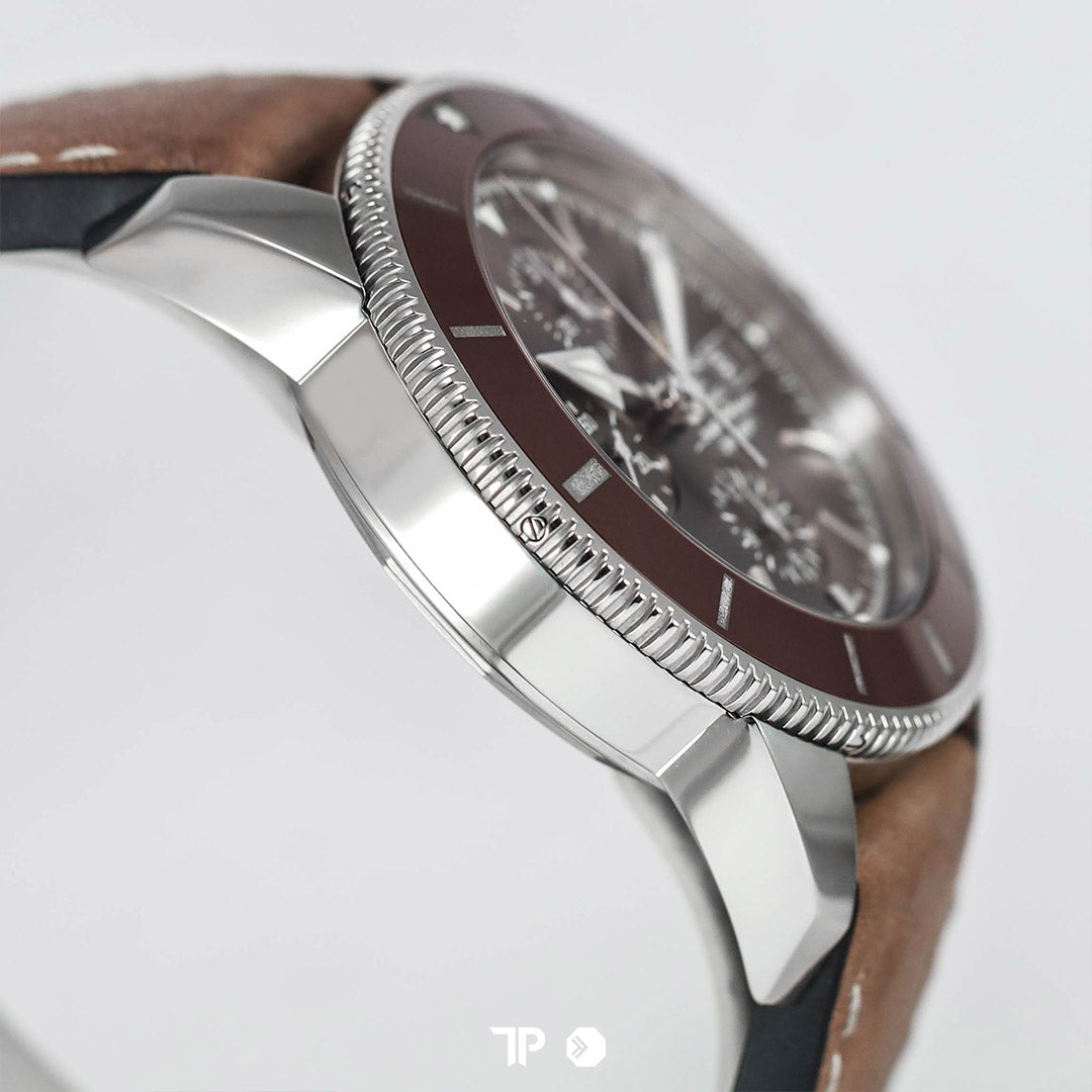 Superocean Heritage II Cronograph 46 Brown Leather (2021)