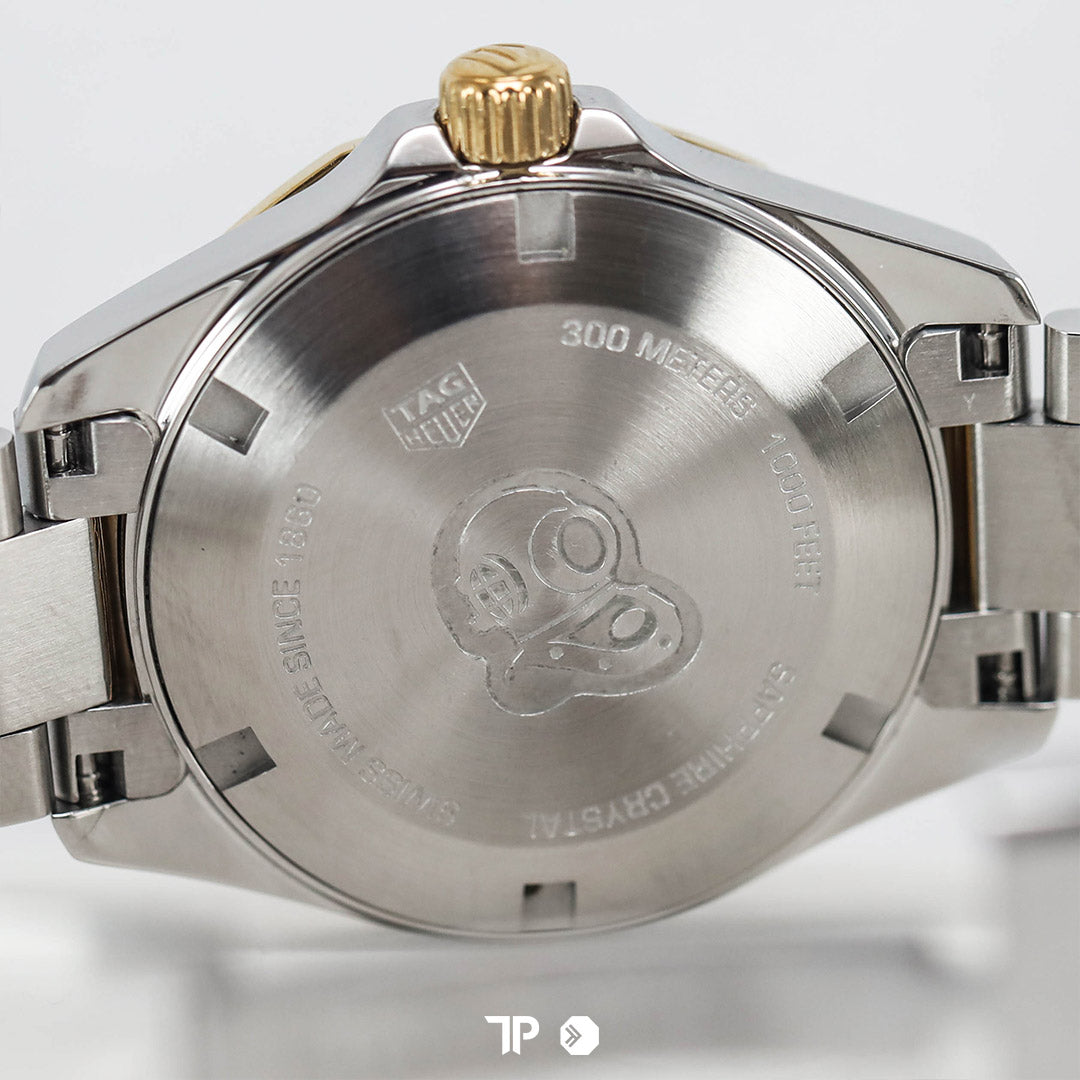 Aquaracer Lady Two Tone Yellow Gold White MOP Dial 32mm