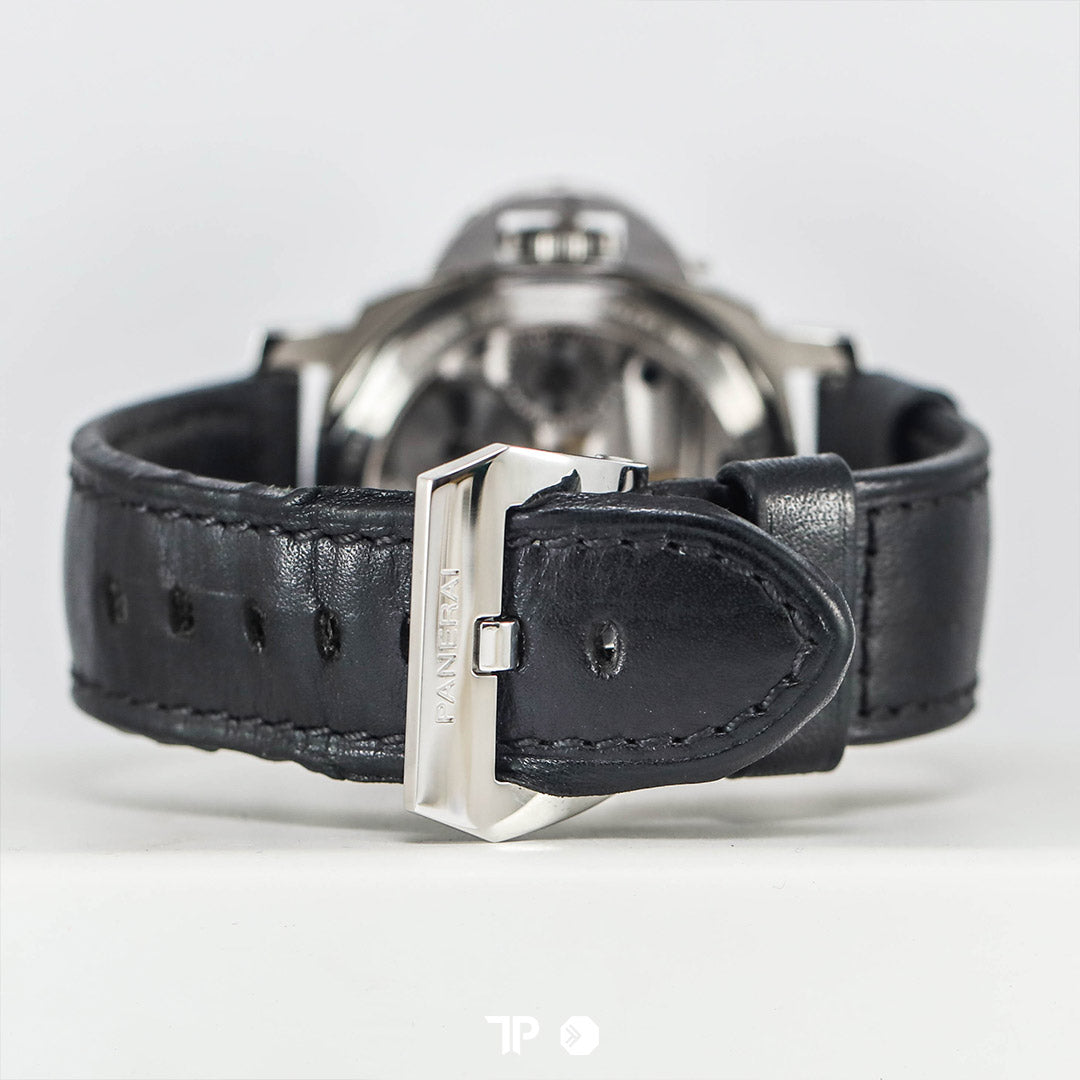Luminor PAM114 White Dial Black Strap 44mm (2012)