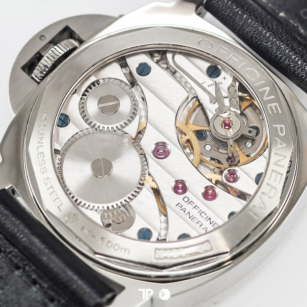 Luminor PAM114 White Dial Black Strap 44mm (2012)