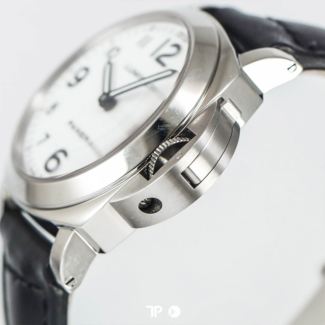Luminor PAM114 White Dial Black Strap 44mm (2012)