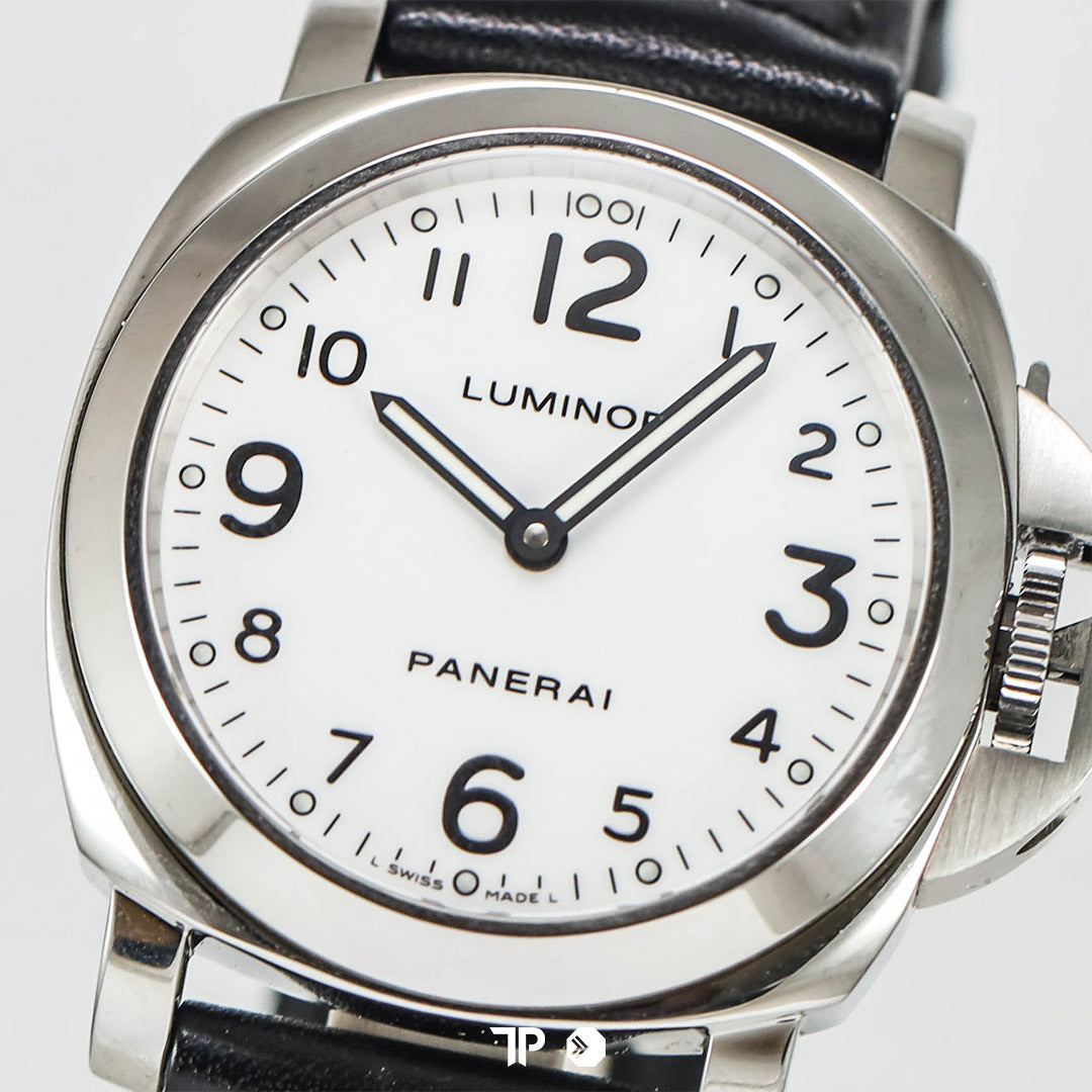 Luminor PAM114 White Dial Black Strap 44mm (2012)