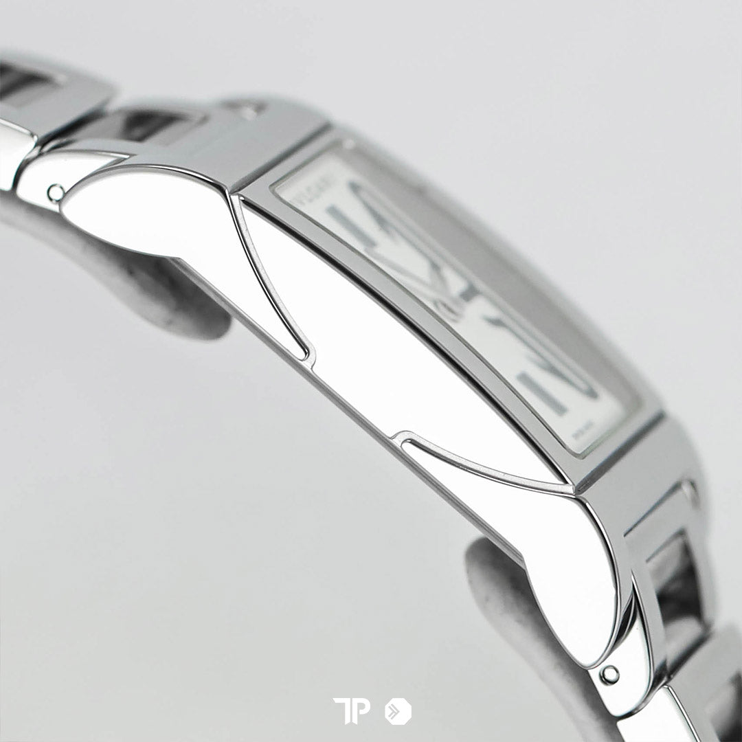 Rettangolo Quartz White Dial 21mm
