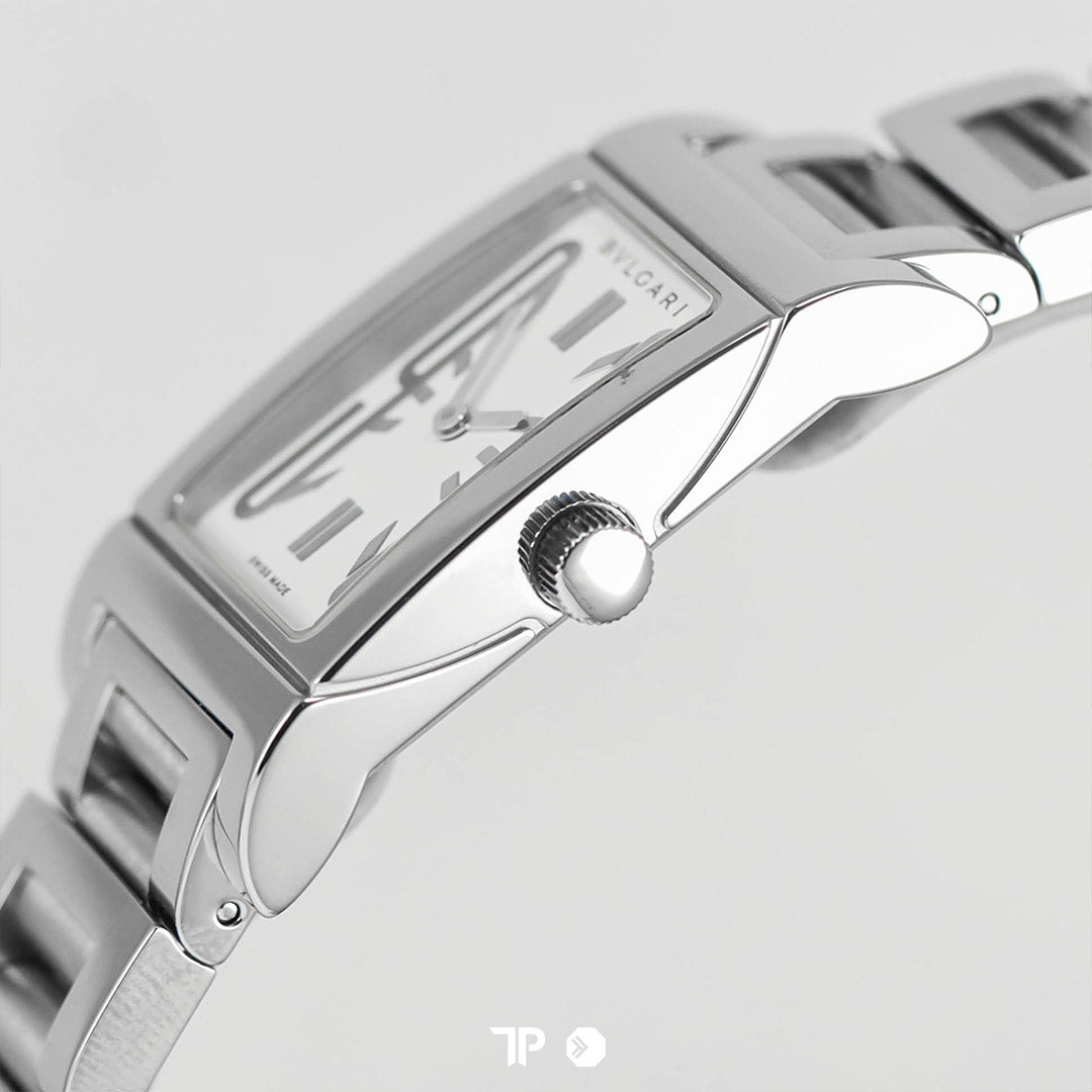 Rettangolo Quartz White Dial 21mm