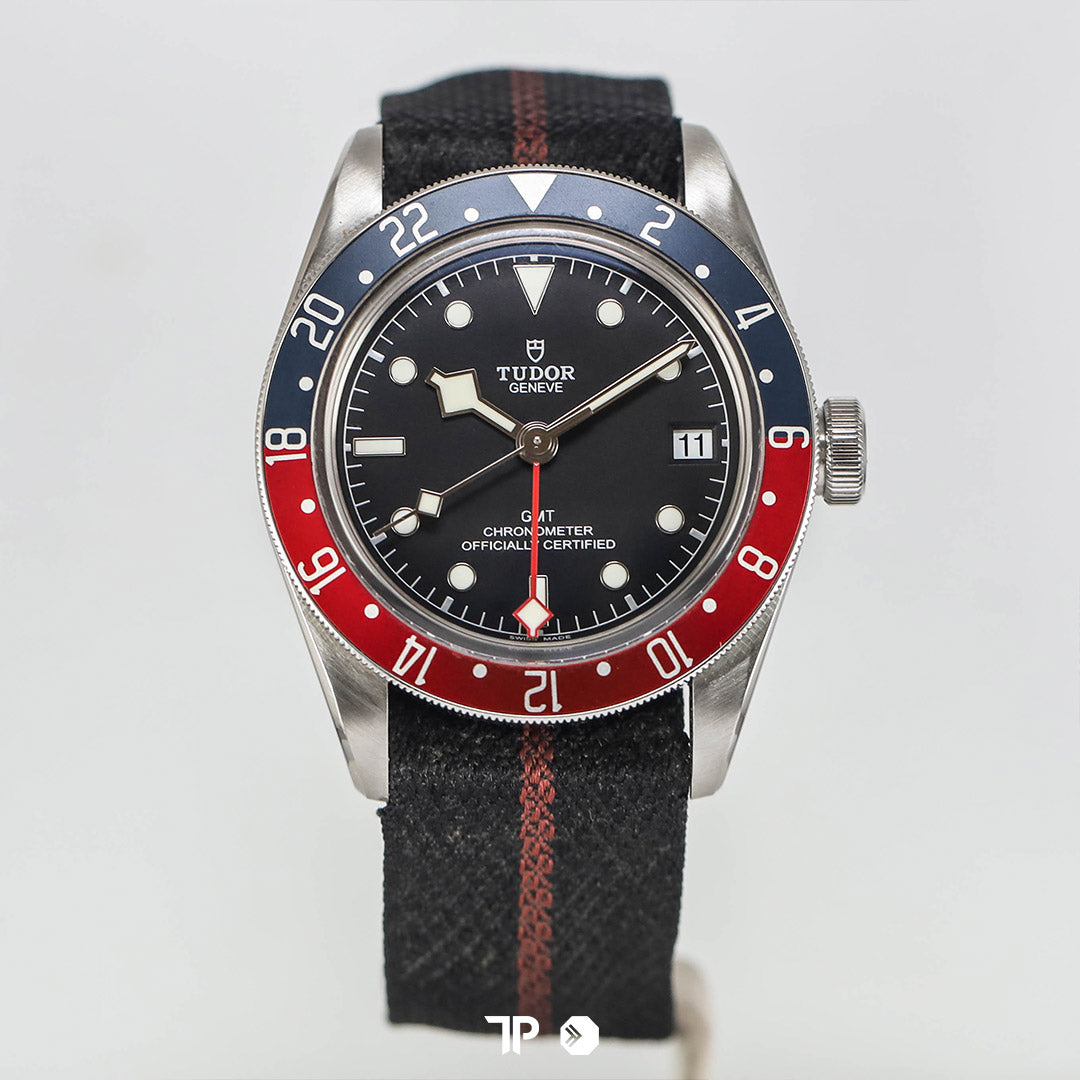 Blackbay GMT Pepsi Nylon Black Strap 41mm (2018)