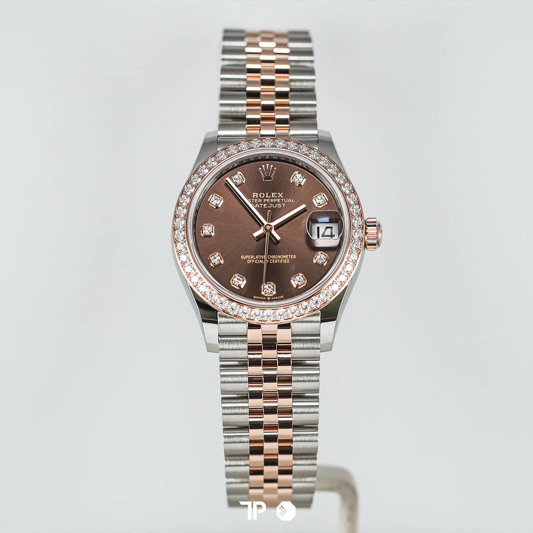 Datejust 31 Two Tone Rose Gold RBR Choco Diamond NEW(2026)