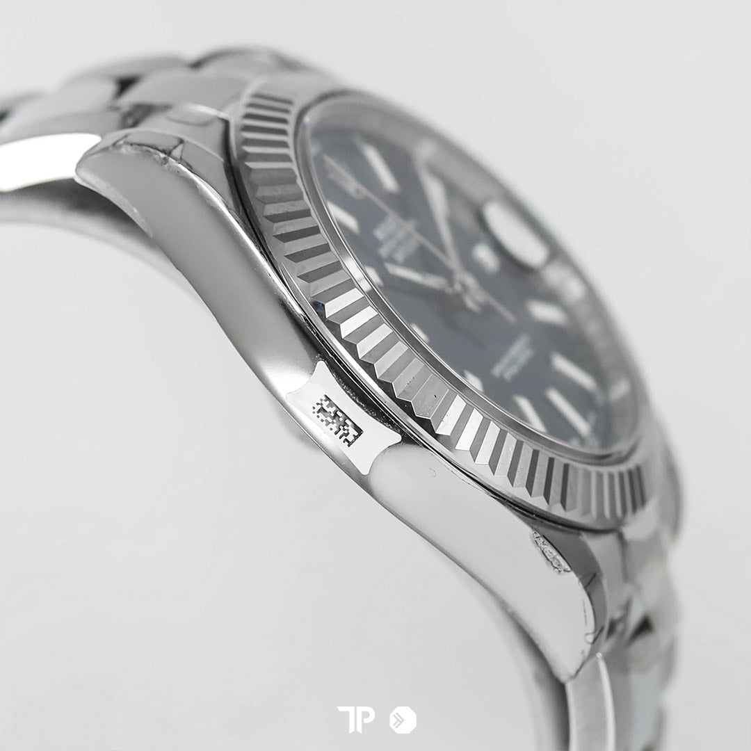 Datejust 41 Blue Dial Fluted Bezel Oyster (2016)
