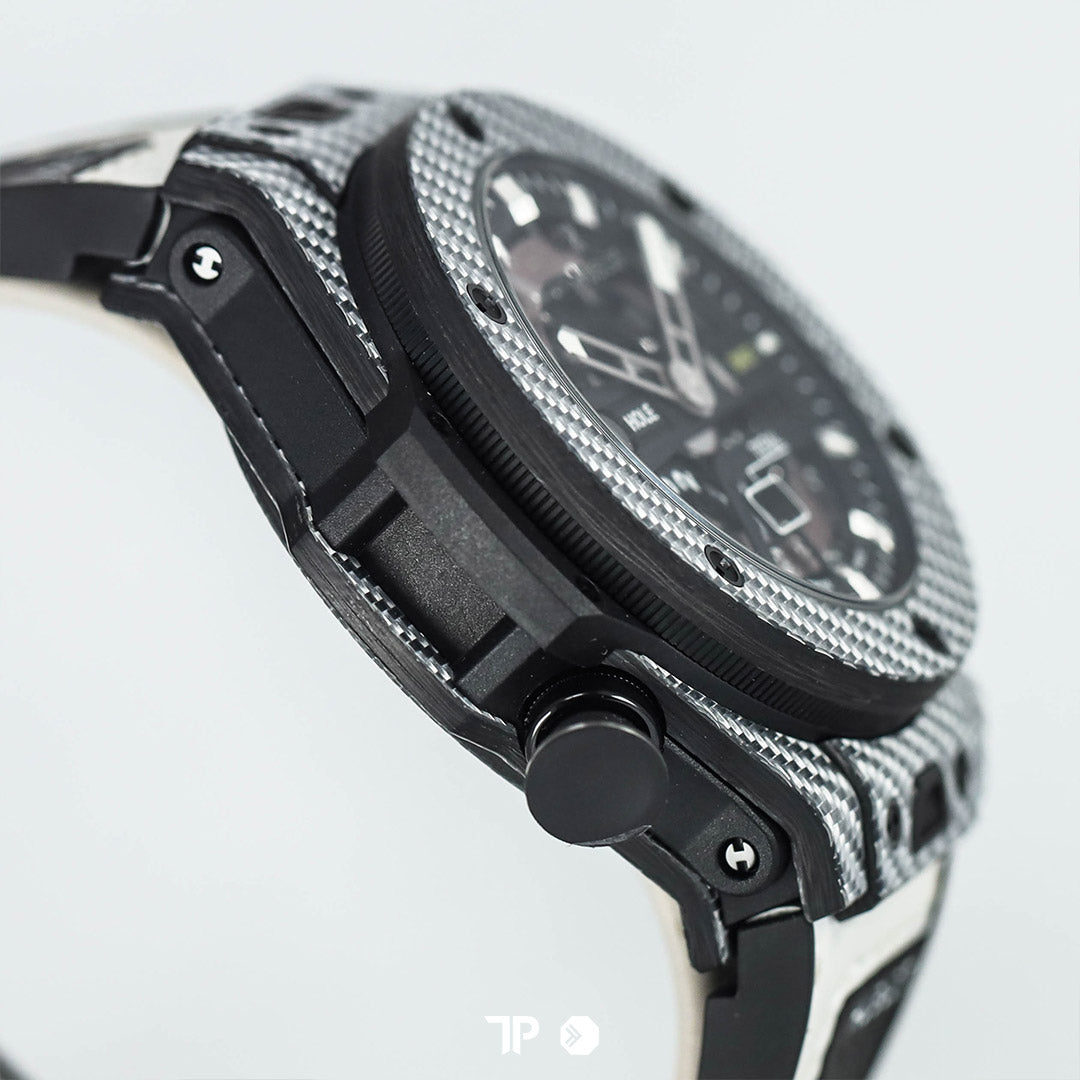 Big Bang White 'Golf Carbon' 45mm (UNDATED)