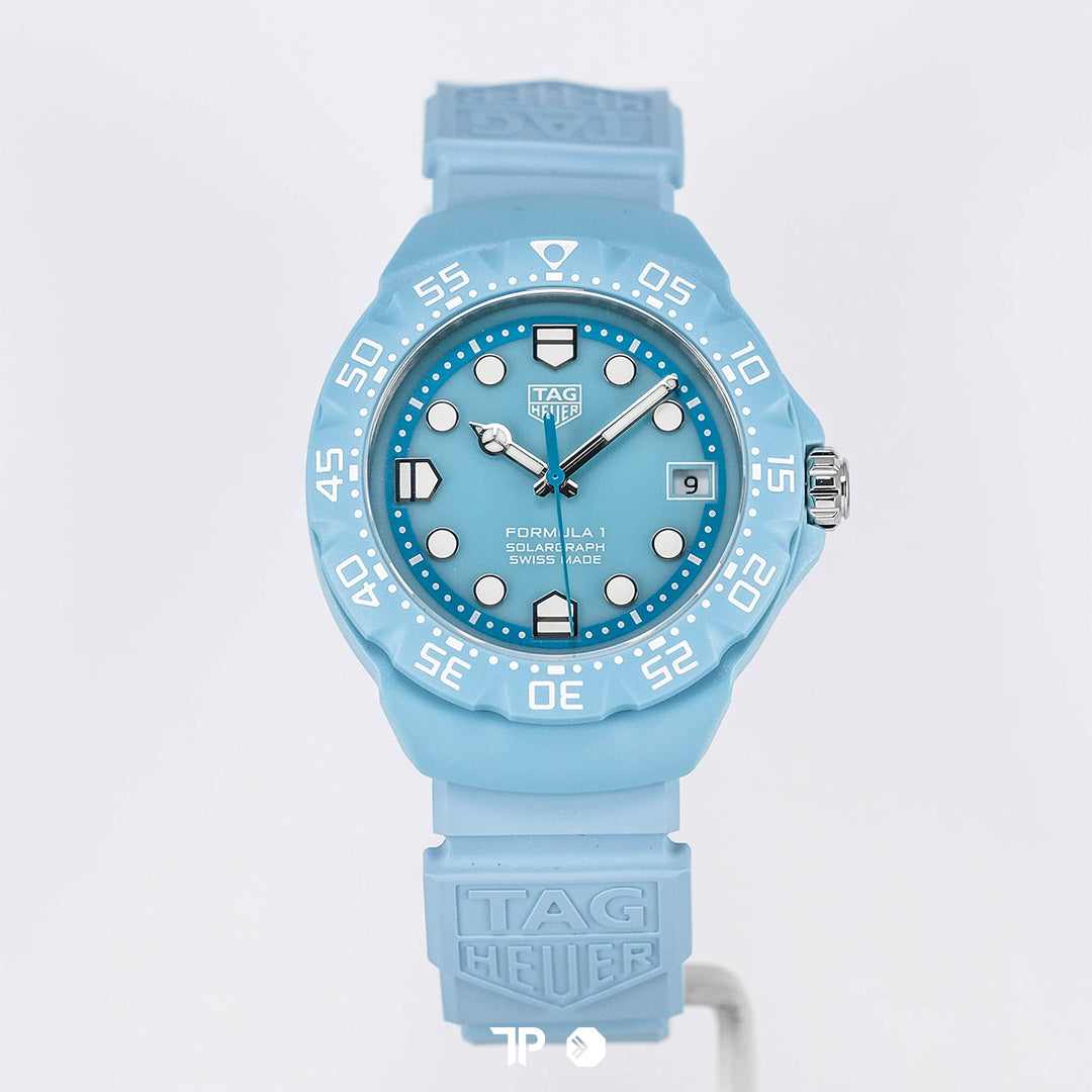 Formula 1 Solargraph Baby Blue Diamond 38mm NEW(2026)