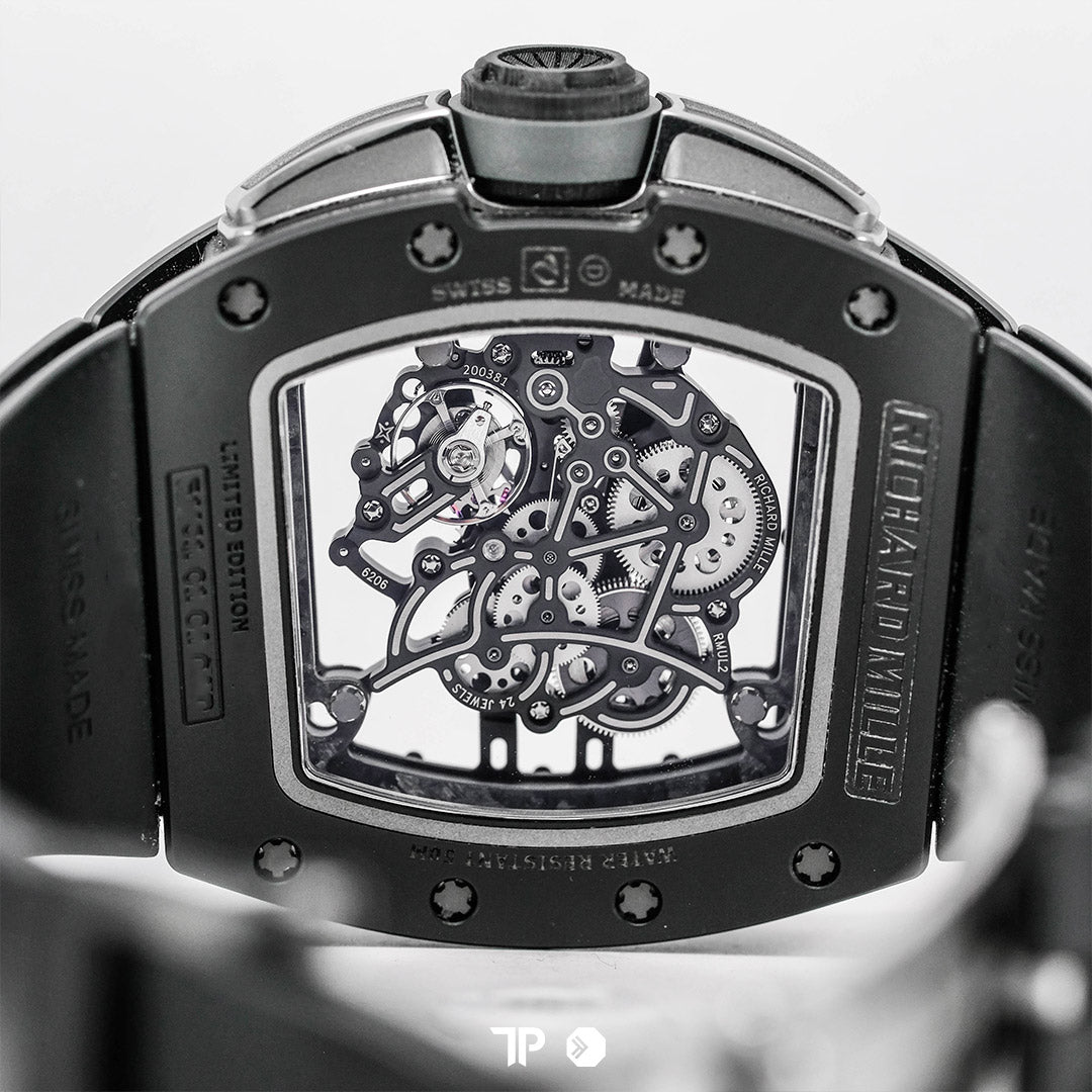 RM 61-01 'Yohan Blake' Ceramic Limited Edition of 100 Transprant Dial 42.7mm (2018)
