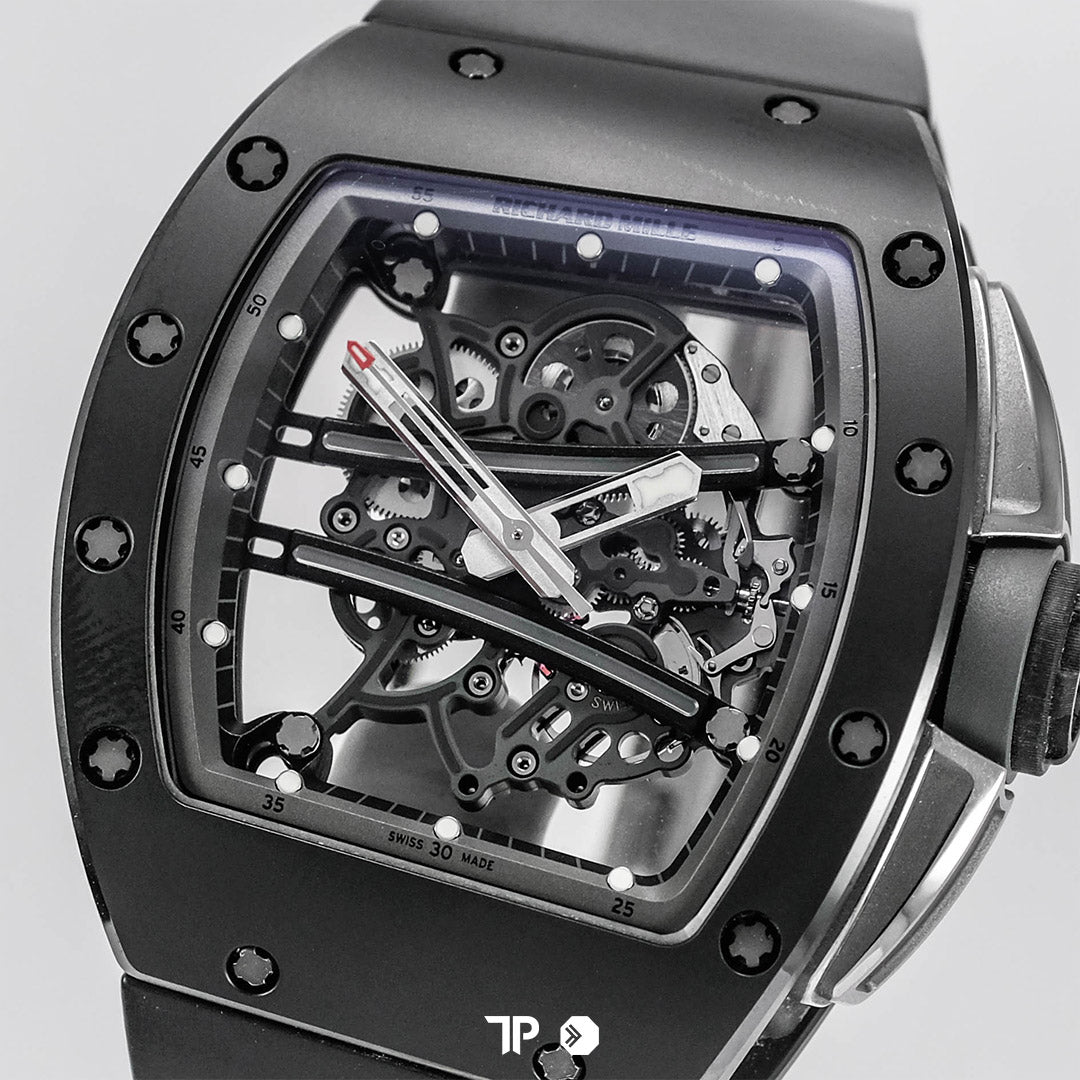 RM 61-01 'Yohan Blake' Ceramic Limited Edition of 100 Transprant Dial 42.7mm (2018)