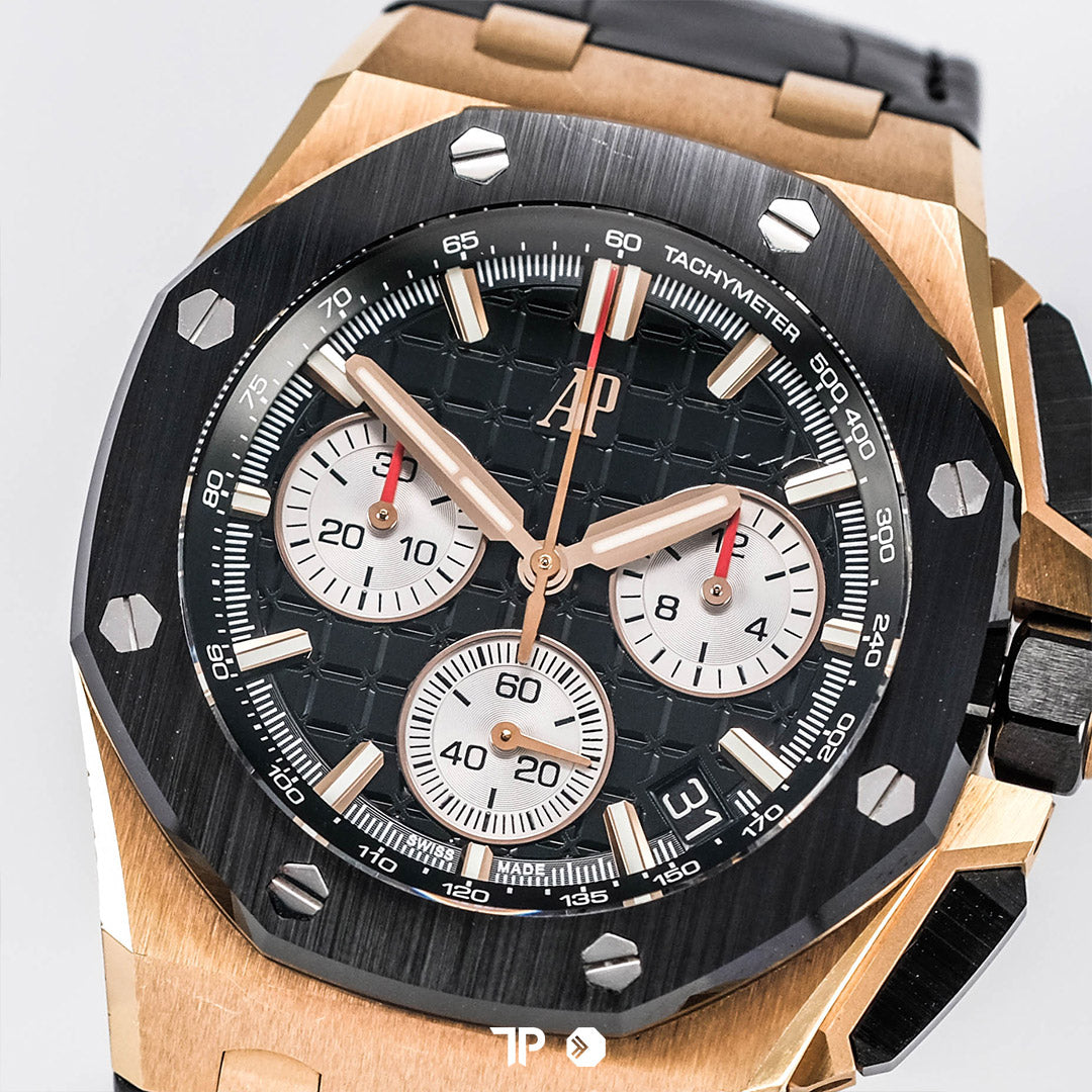 Royal Oak Offshore Chronograph Rosegold Black Dial 43mm (2023)