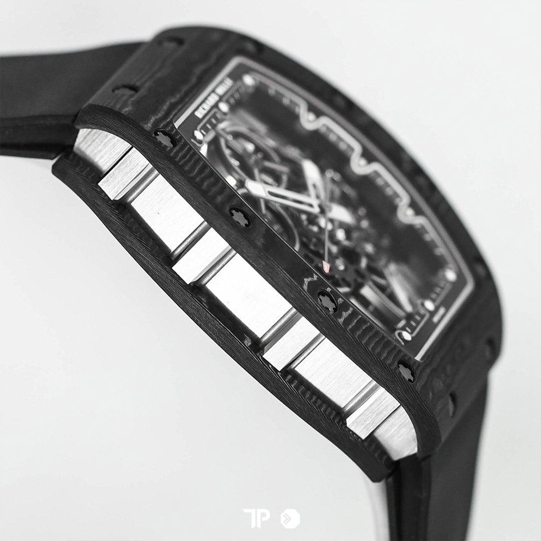 New Time-Only RM 55-01 Black Carbon TPT 37.95mm NEW(2026)
