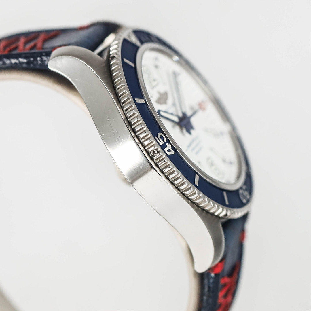 Superocean Automatic 42 White Dial Blue Bezel (2021)