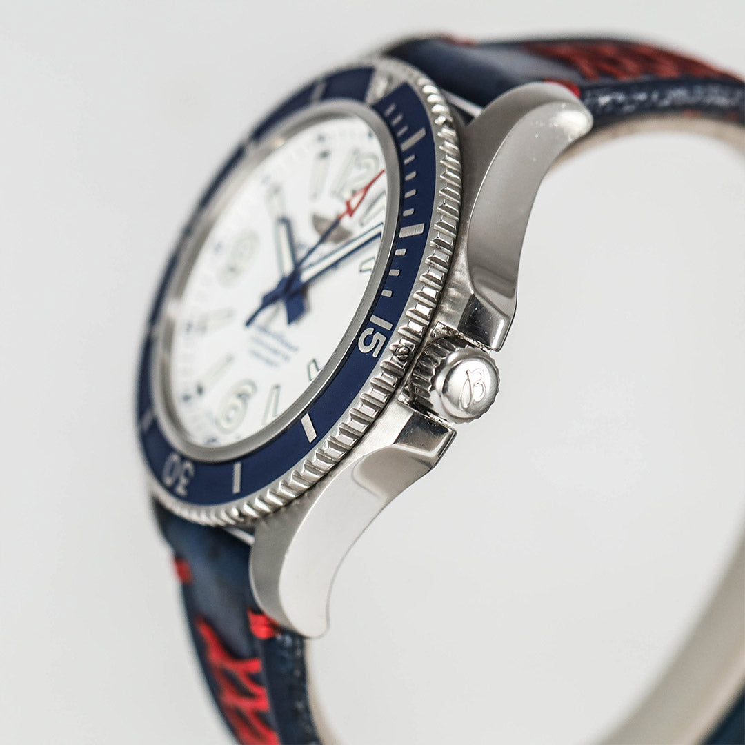 Superocean Automatic 42 White Dial Blue Bezel (2021)