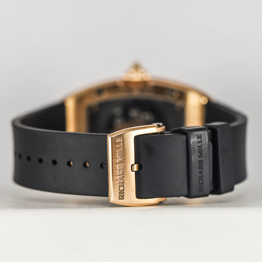 RM 07-01 Rose Gold Black & White Diamond Dial (2011)